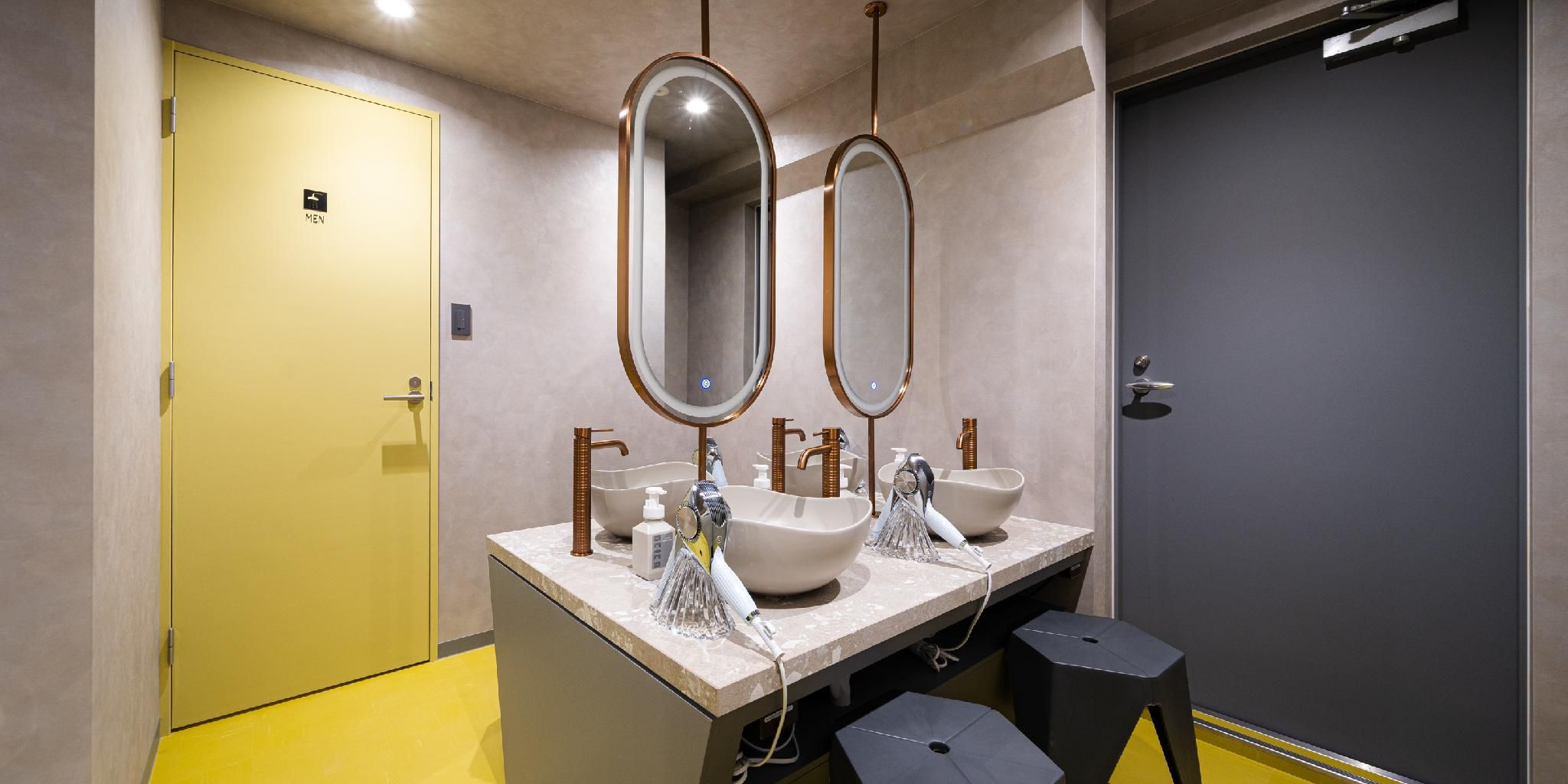Double Room Blue with Shared Bathroom