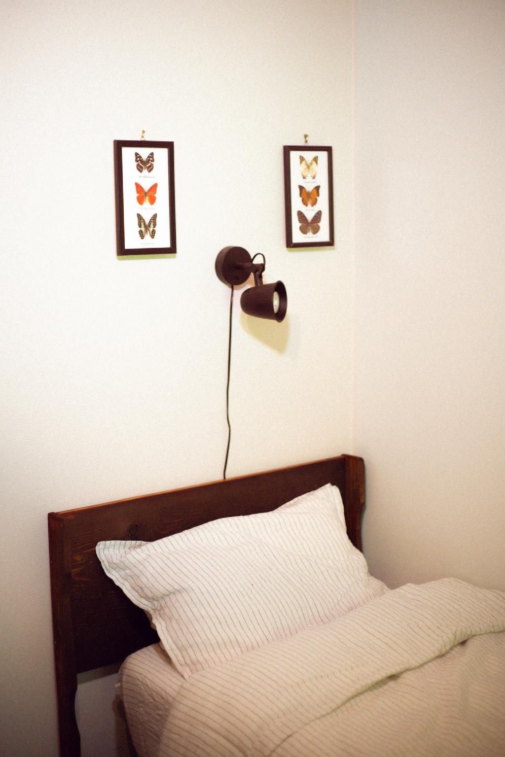 Papillons-Chambre Simple-Standard-Vue sur Rue-Salle de bain partagée