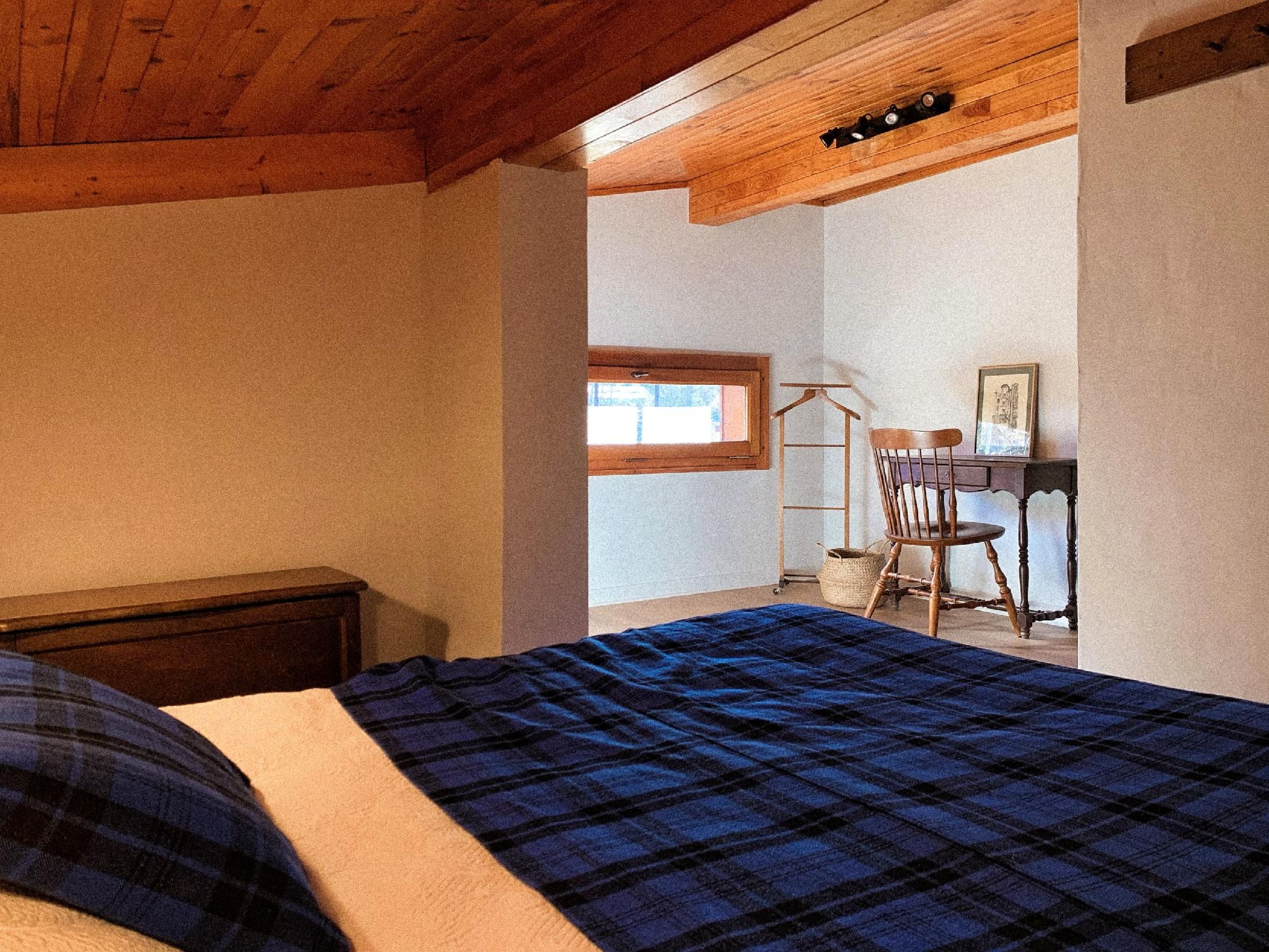 Bibliothèque-Double-Vue sur Montagne-Salle de bain partagée
