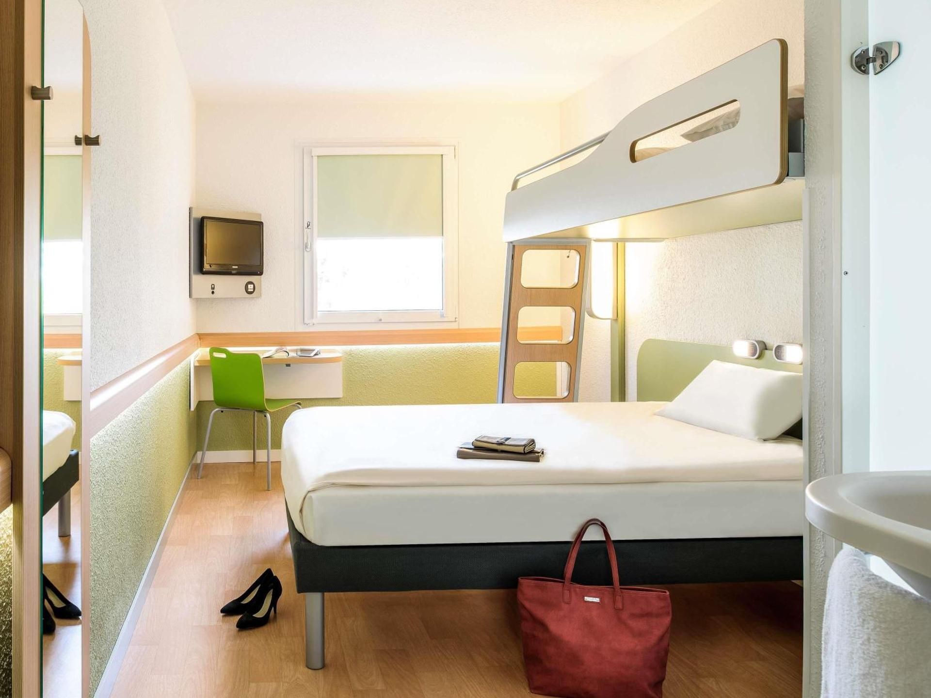 Triple - Room With A Large Bed And A Bunk Bed