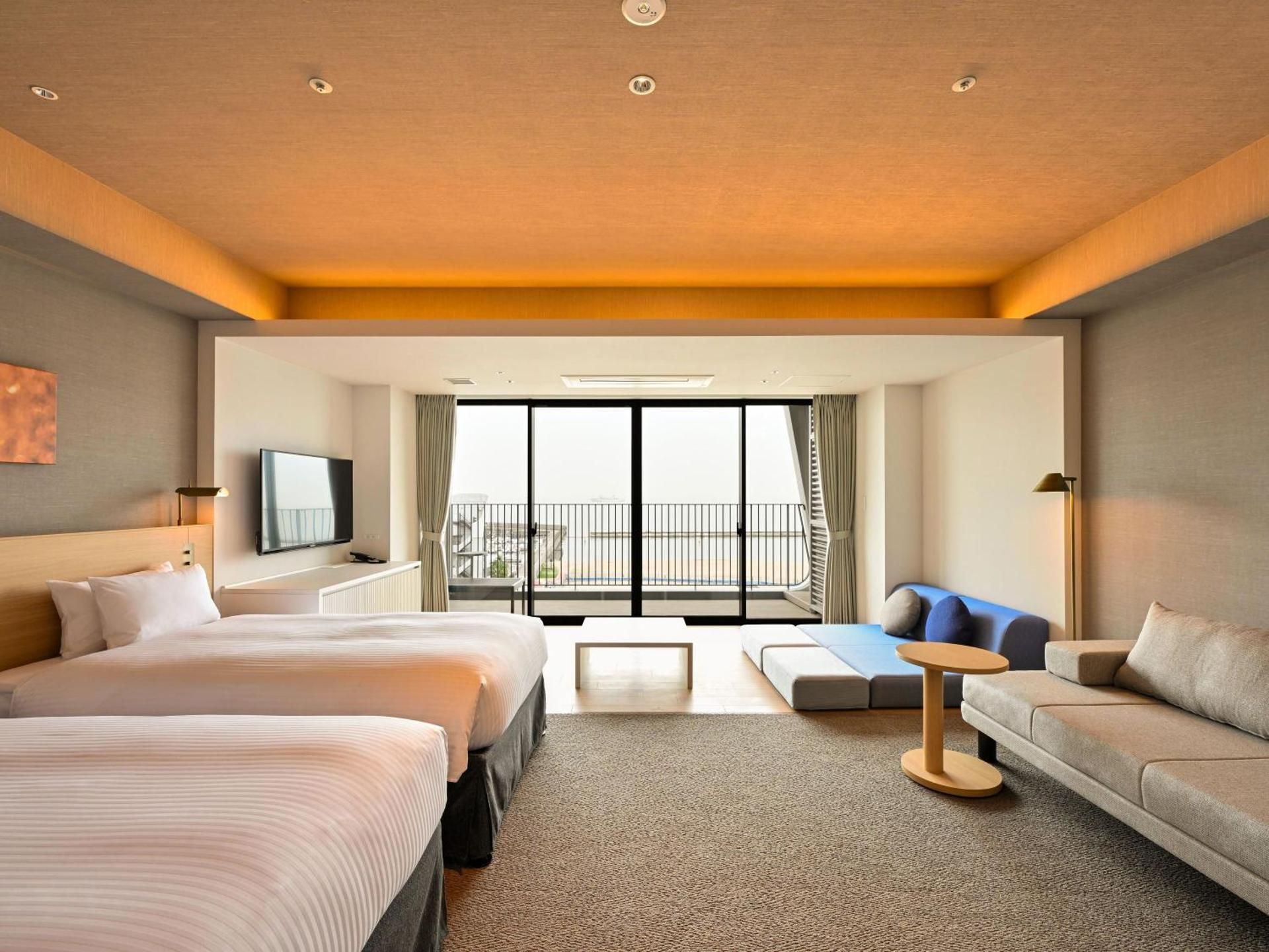 Twin Room with Sea View