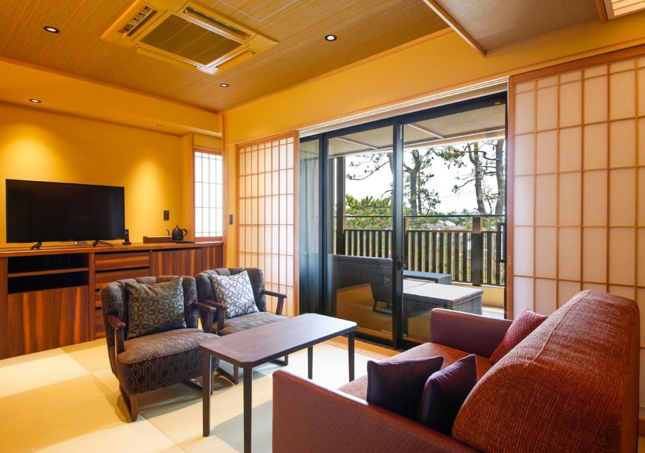 Japanese-Western Room with open-air bath TYPE A - Non-Smoking (2nd-3rd Floor)