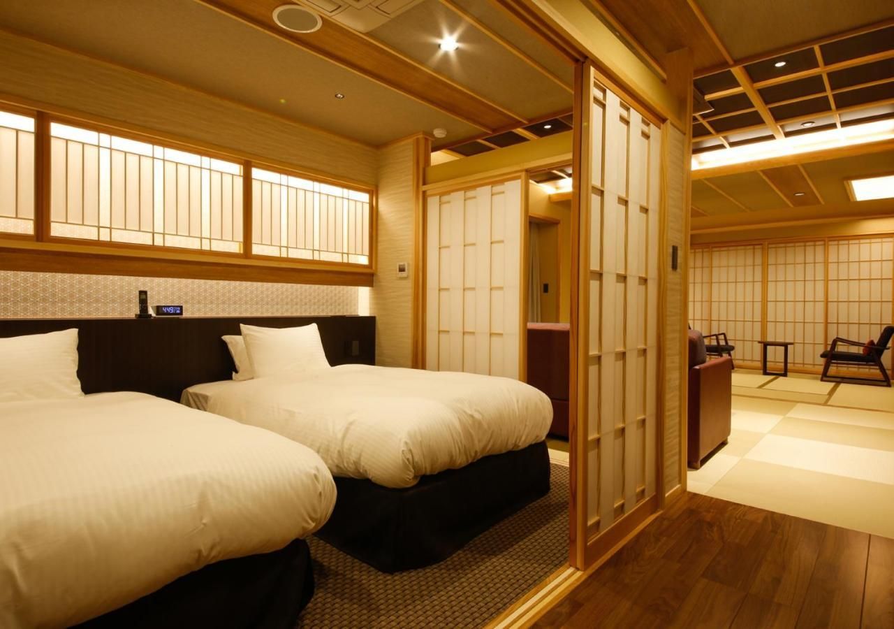 Japanese-Western Room with open-air bath TYPE K - Non-Smoking (2nd-3rd Floor)