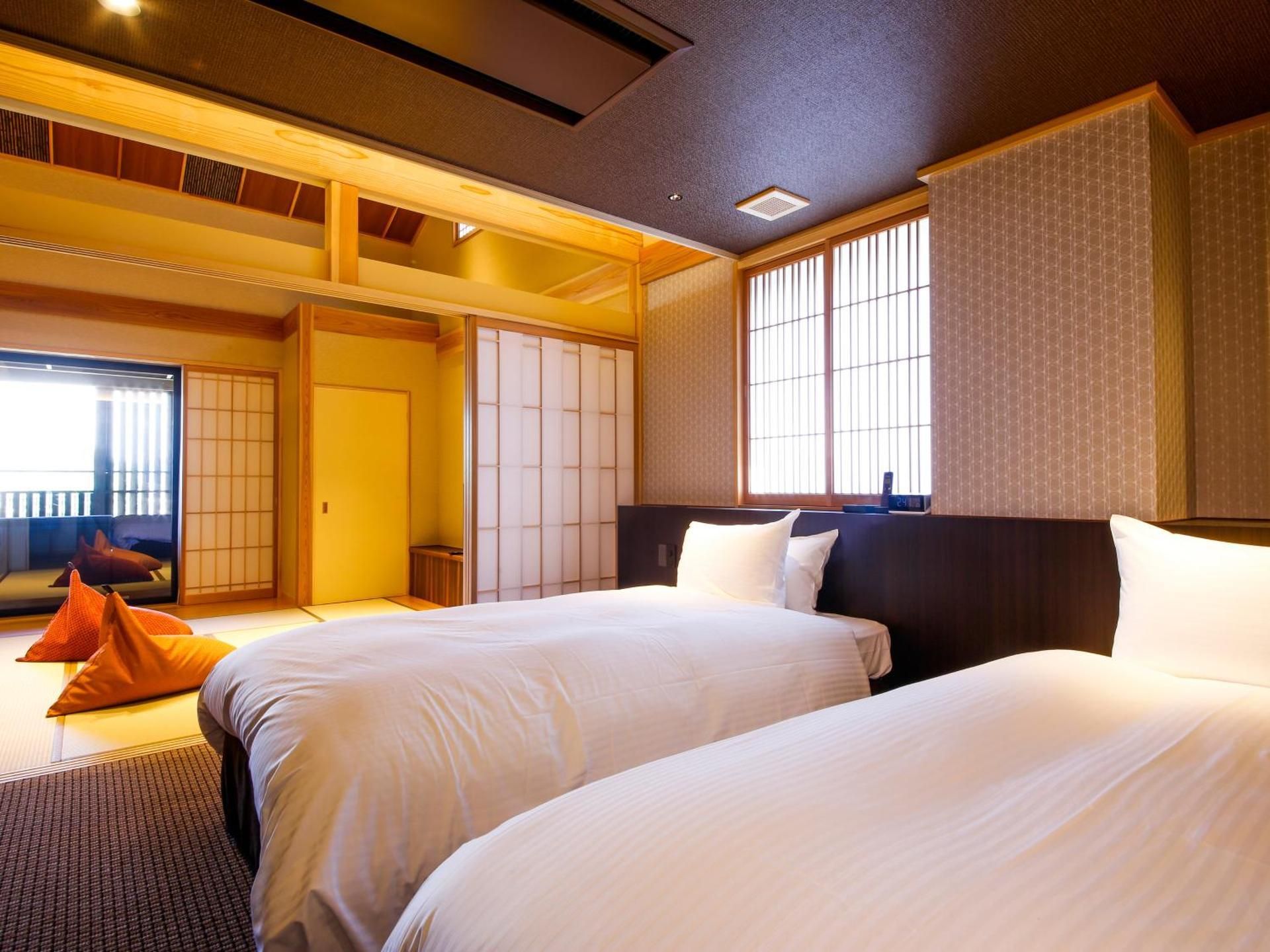 Japanese-Western Room with open-air bath TYPE C - Non-Smoking (3rd Floor)