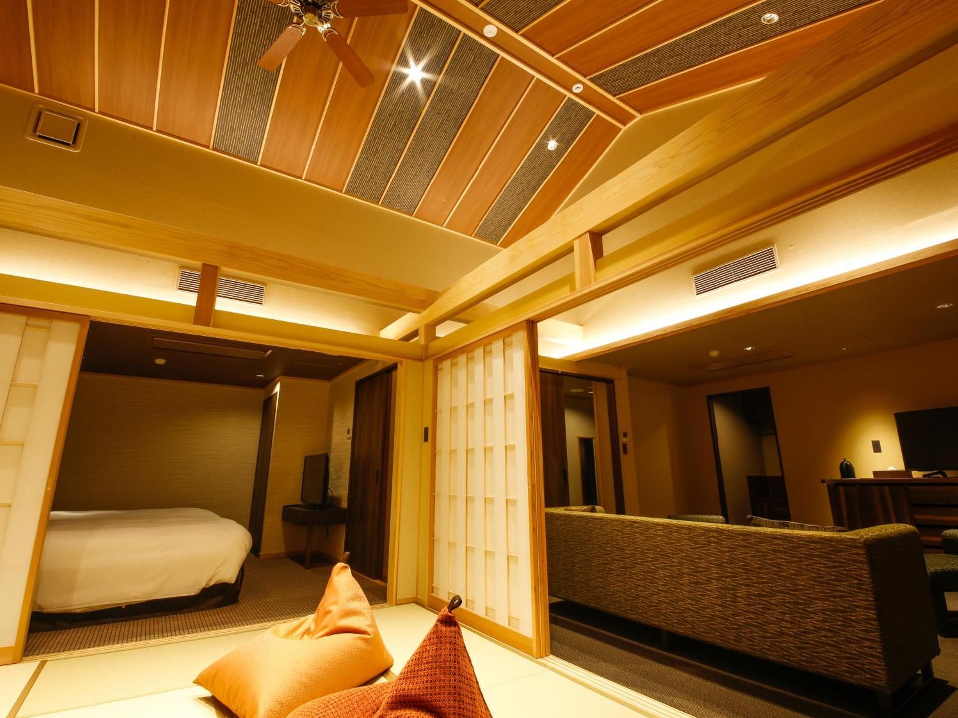Japanese-Western Room with open-air bath TYPE C - Non-Smoking (3rd Floor)