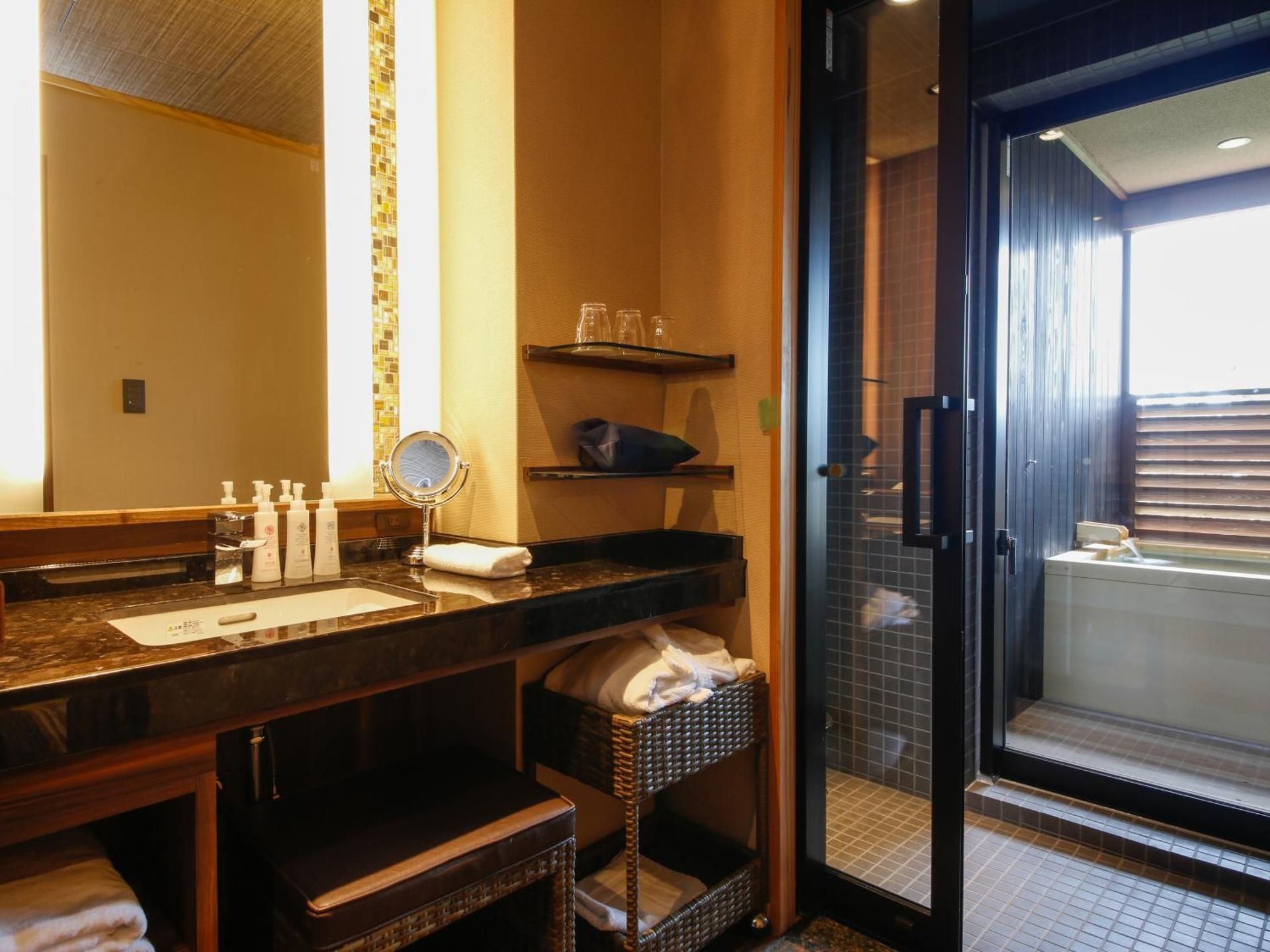 Japanese-Western Room with open-air bath TYPE G - Non-Smoking (2nd Floor)