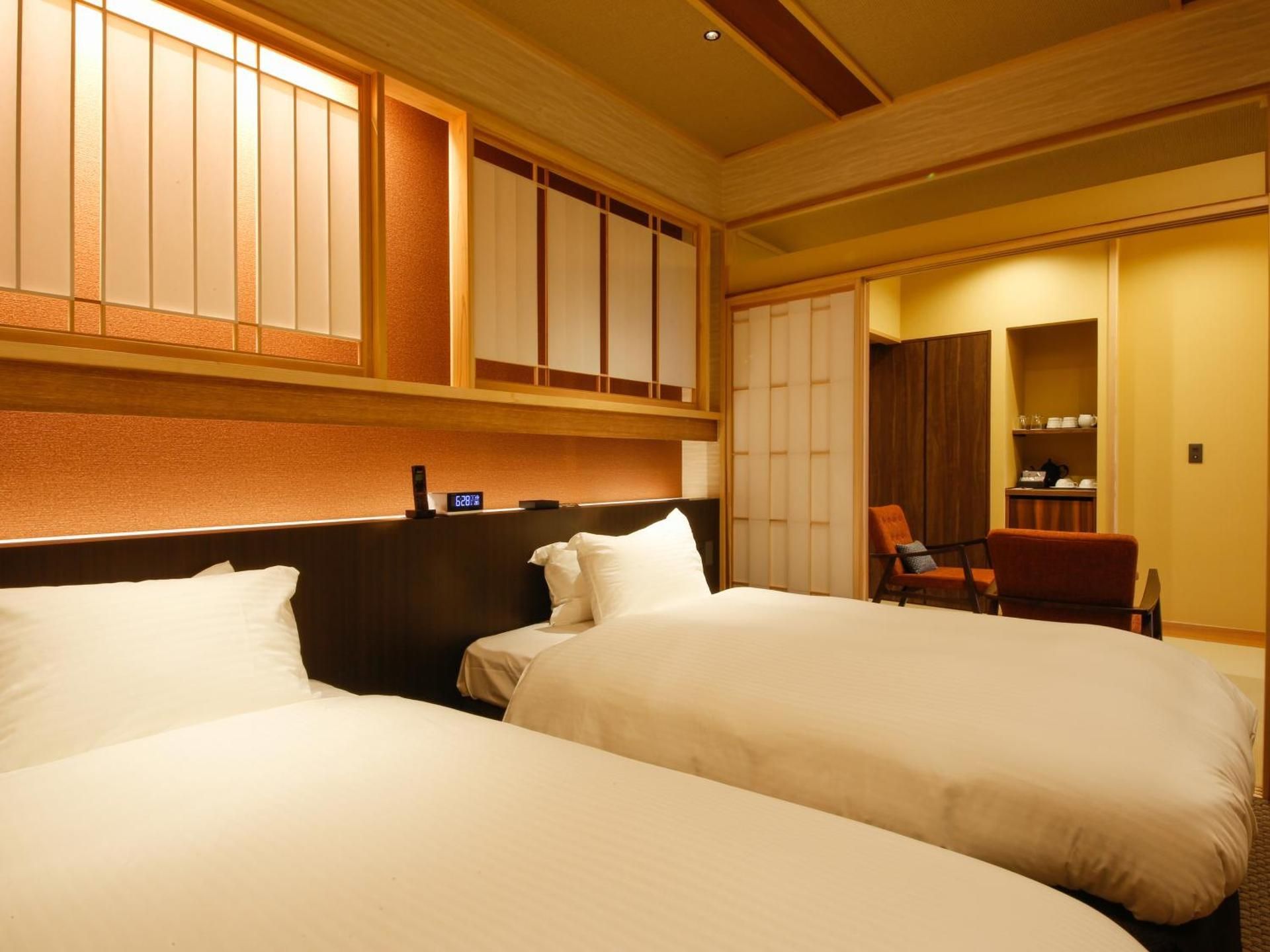 Japanese-Western Room with open-air bath TYPE E - Non-Smoking (2nd Floor)