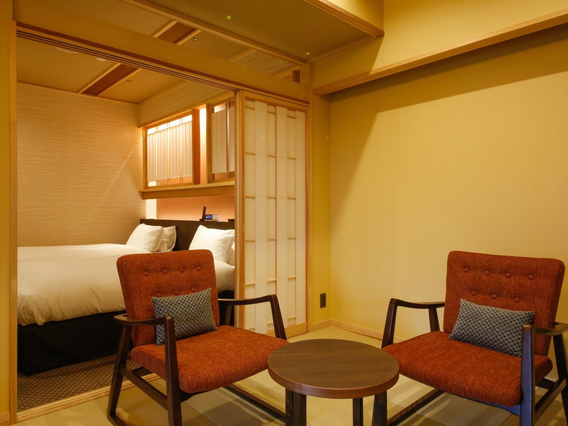 Japanese-Western Room with open-air bath TYPE E - Non-Smoking (2nd Floor)