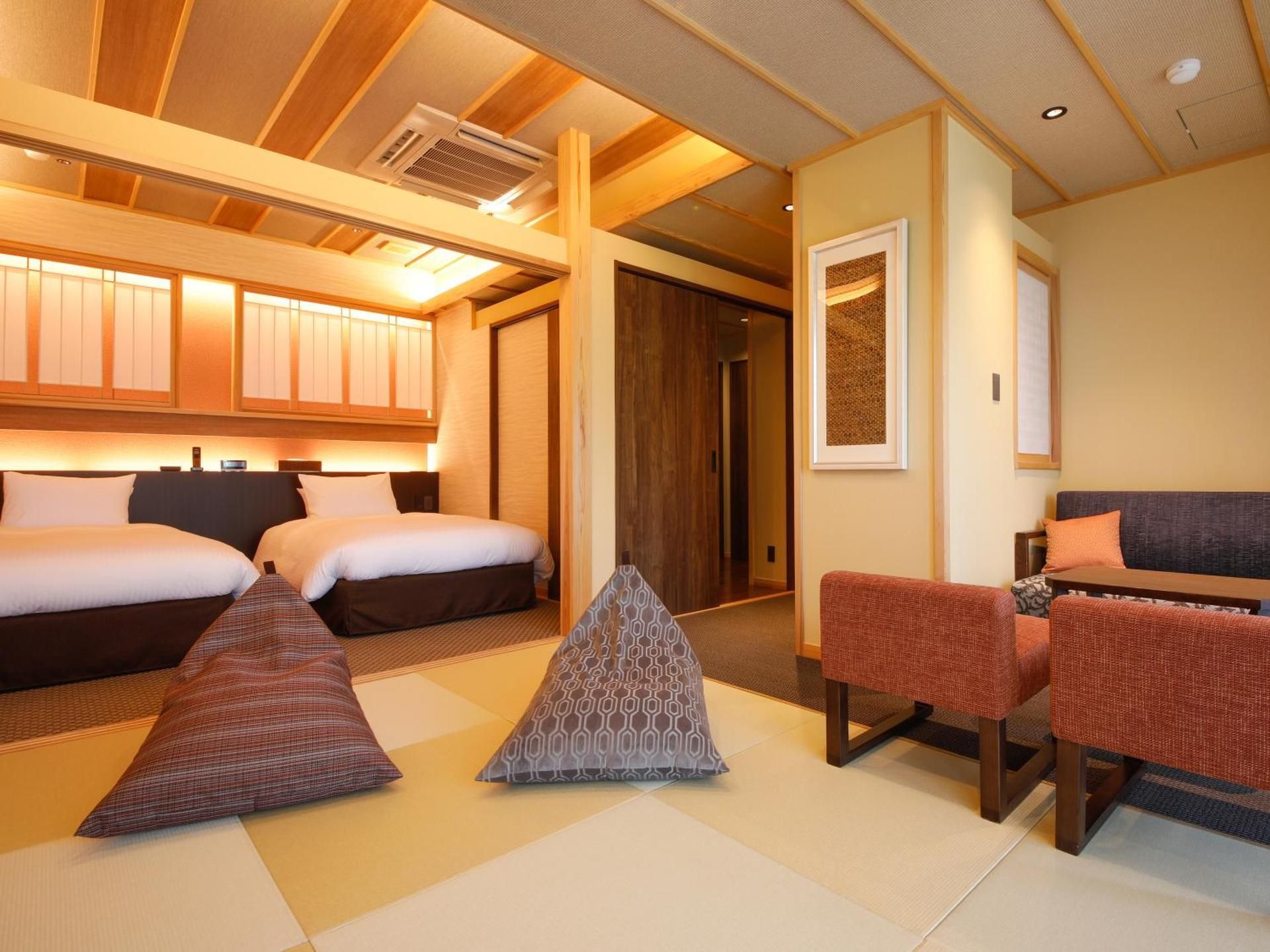 Japanese-Western Room with open-air bath TYPE G - Non-Smoking (2nd Floor)