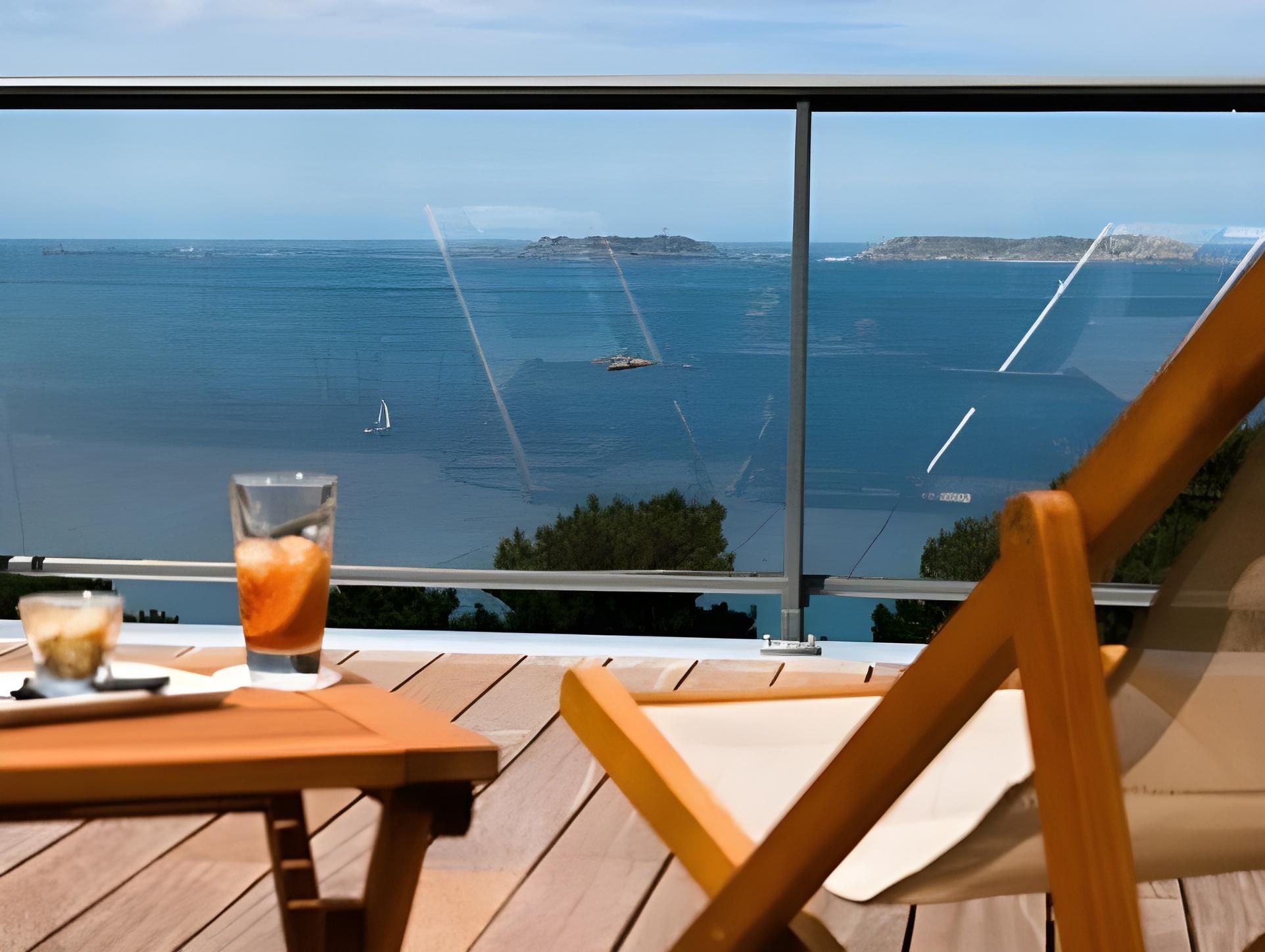Balcony sea view room