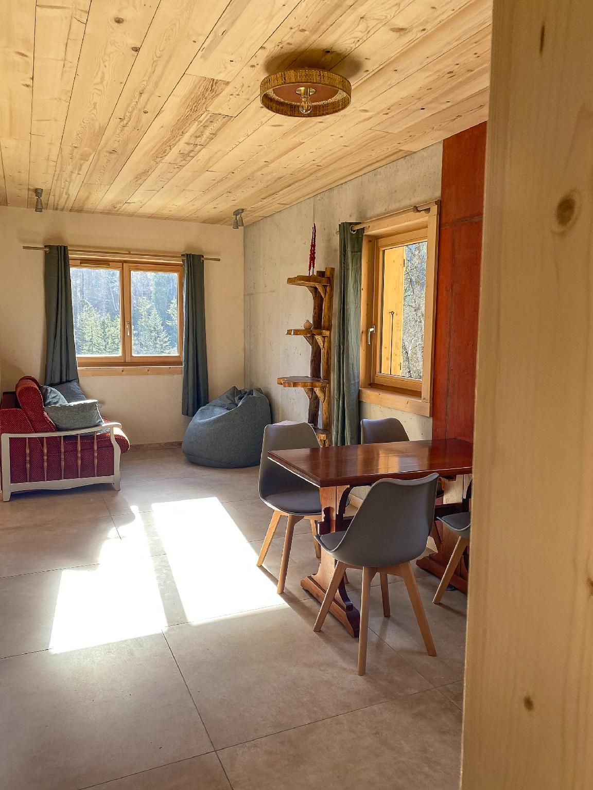Les Terres Grises-Appartement-Vue sur Montagne-Confort-Douche