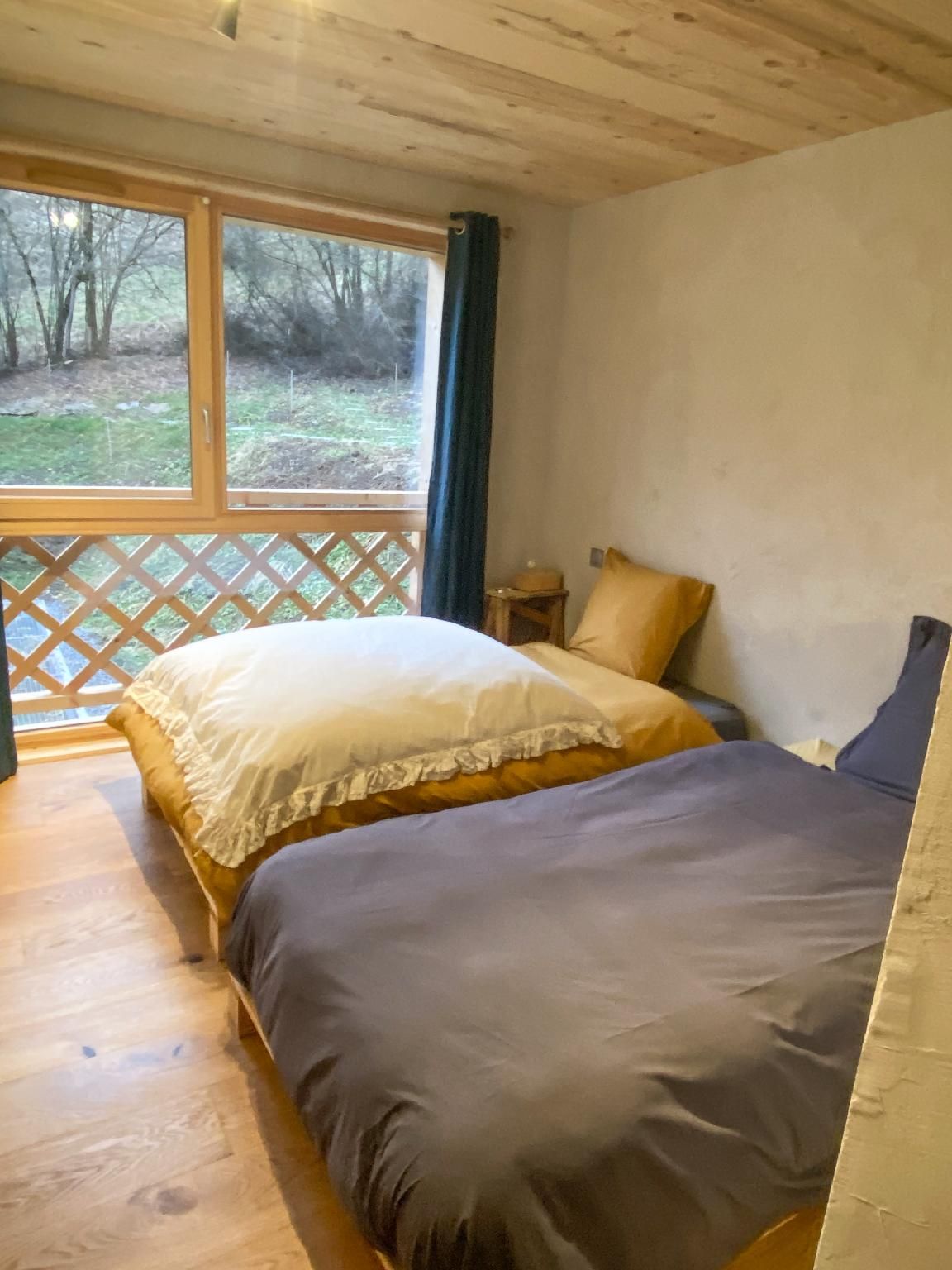 Chambre d'hôtes 1-Double ou Twin-Prestige-Salle de bain partagée-Vue sur Montagne
