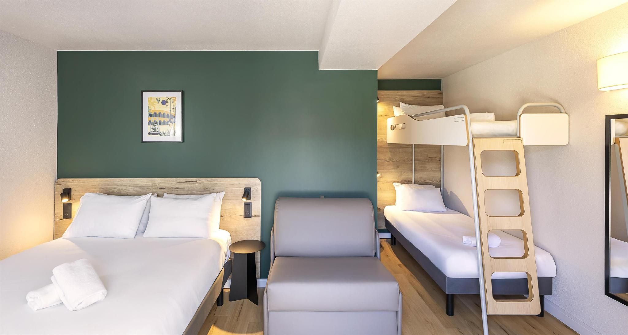 1 Double Bed 1 Bunk Bed, Nonsmoking, Family Room, Sofabed