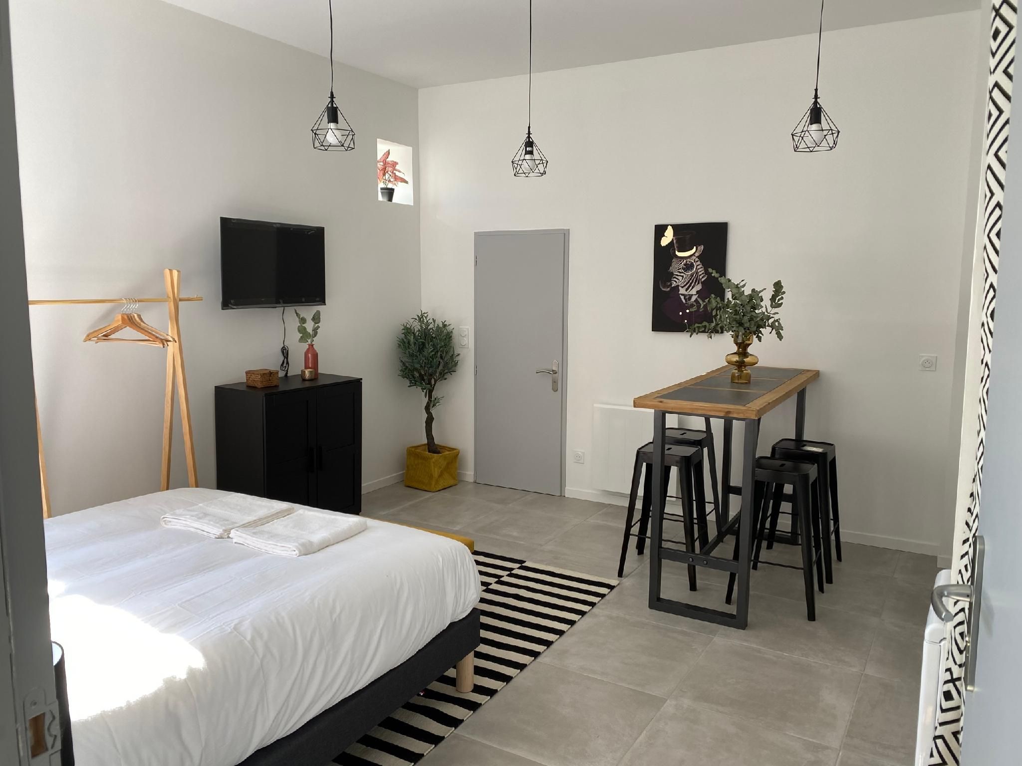 Studio-Design-Salle de bain privée séparée
