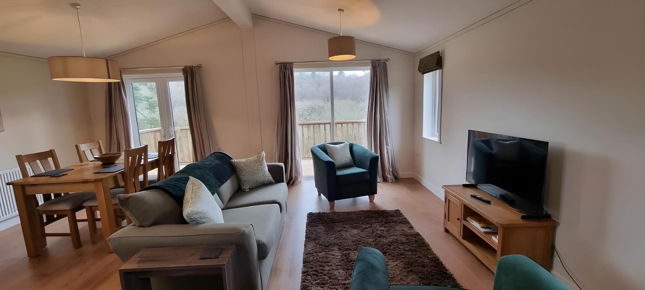 Valley View Lodges Lodge-Ensuite with Shower-Countryside view-Owl Dog Friendly 3