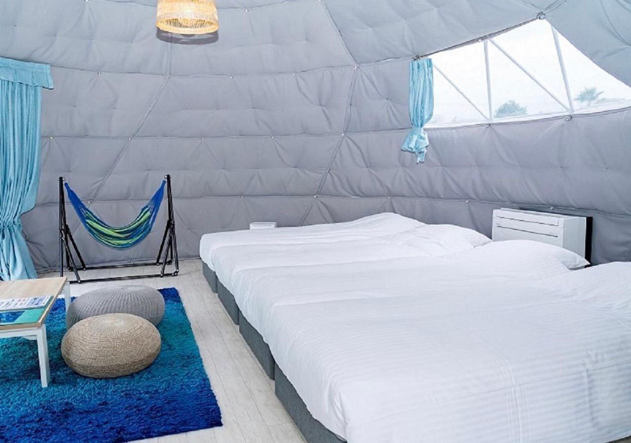 Dome Tent with Single Beds