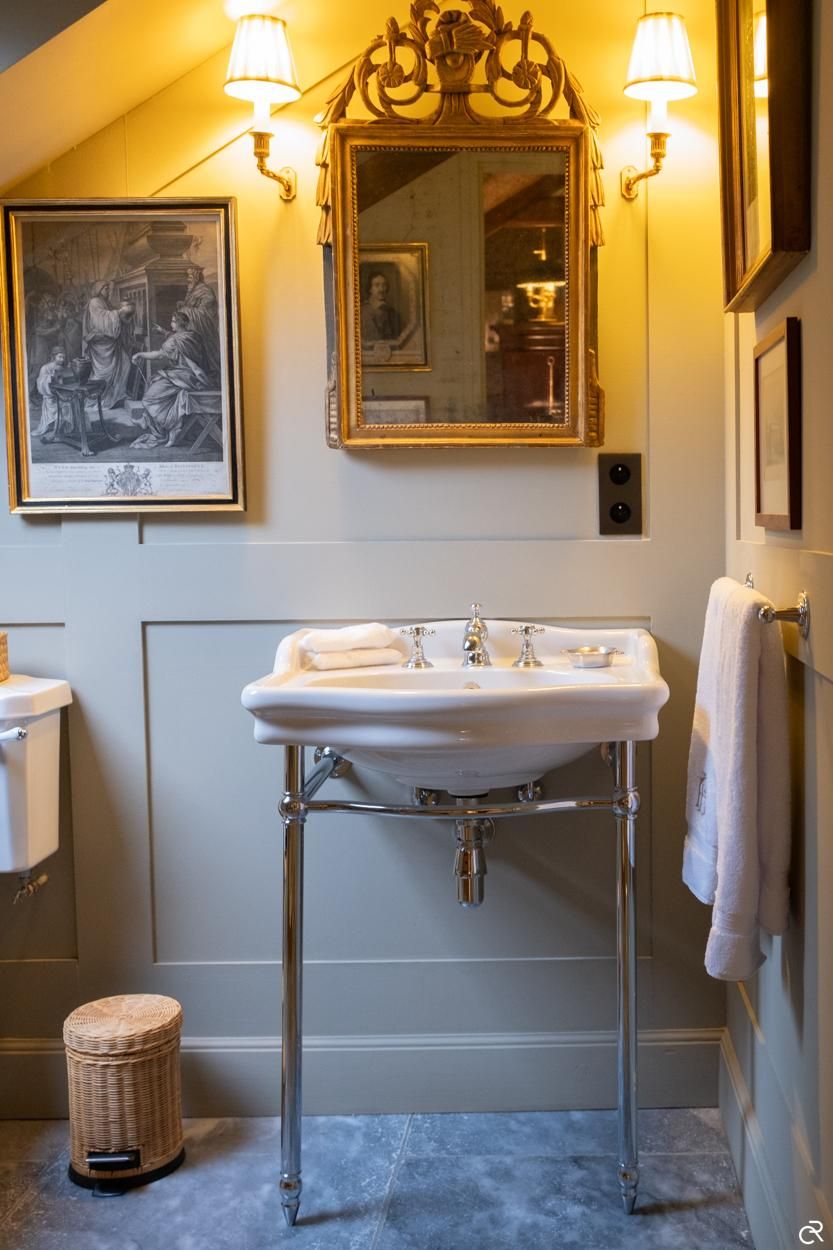 Twin-Salle de bain et douche-Romantique-Vue sur Jardin-Chambre Espelosin