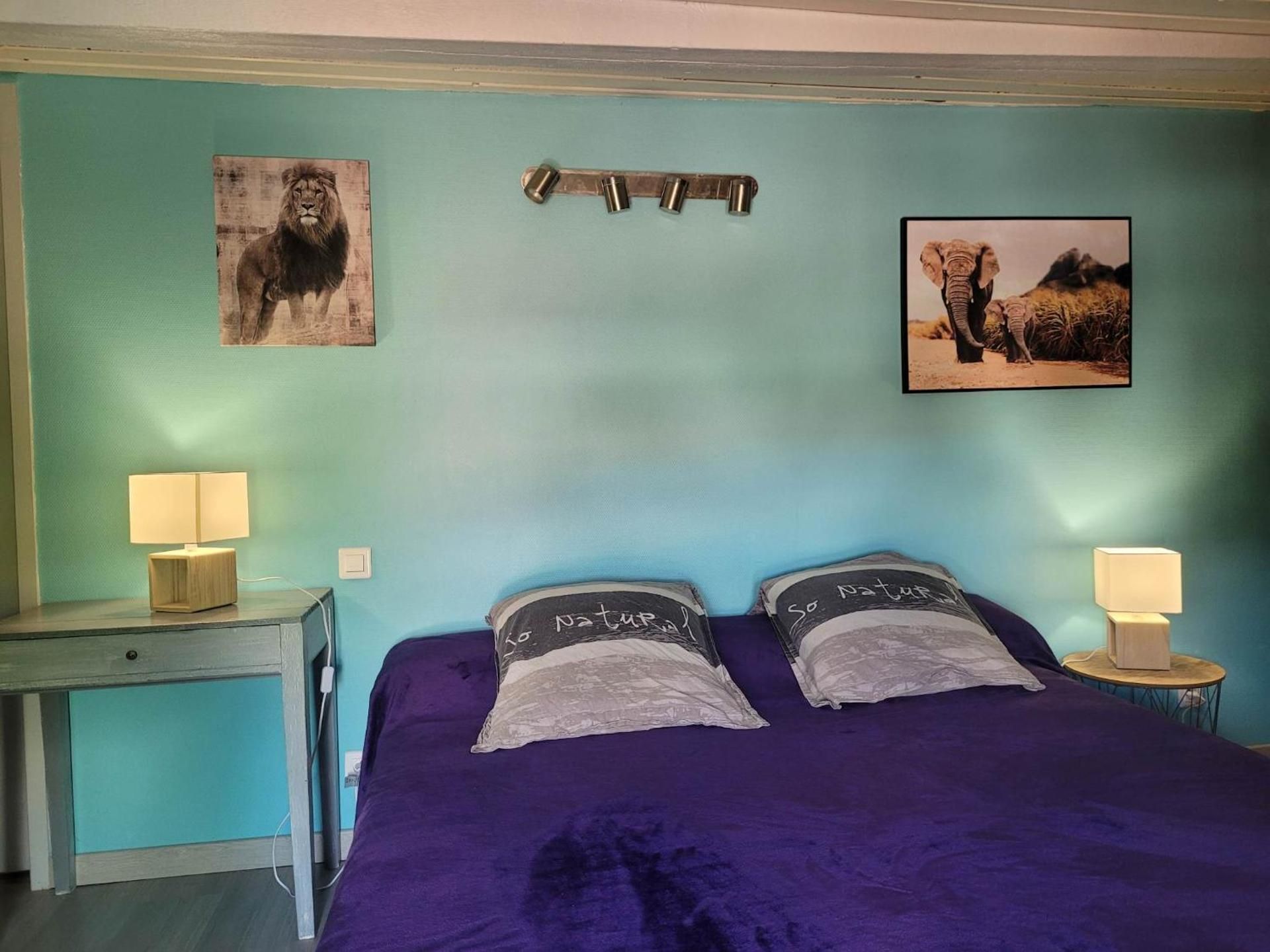 Family Room with Shared Bathroom