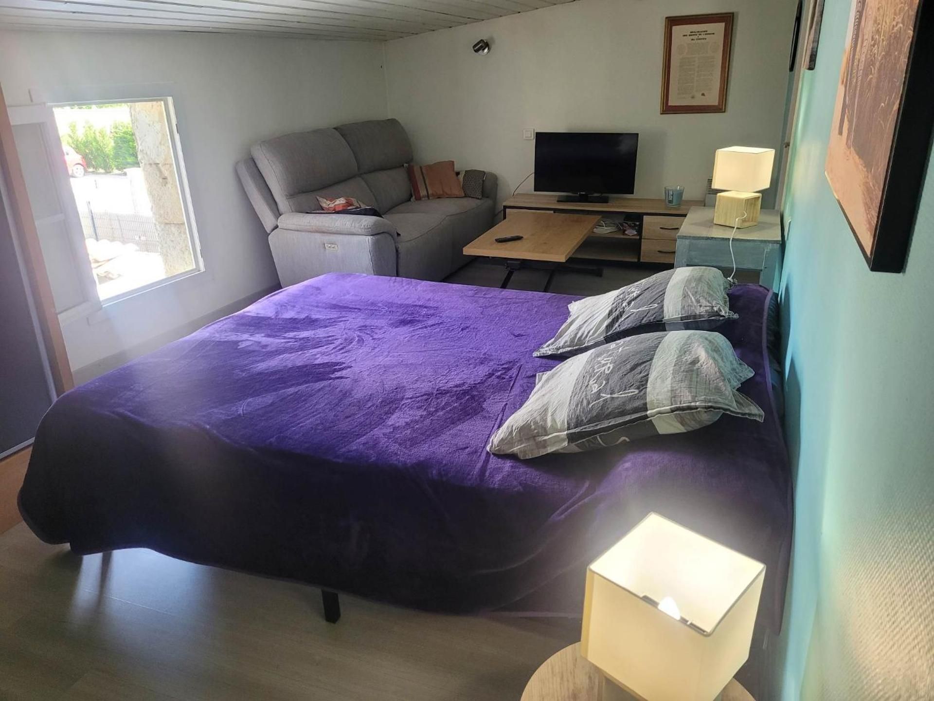 Family Room with Shared Bathroom