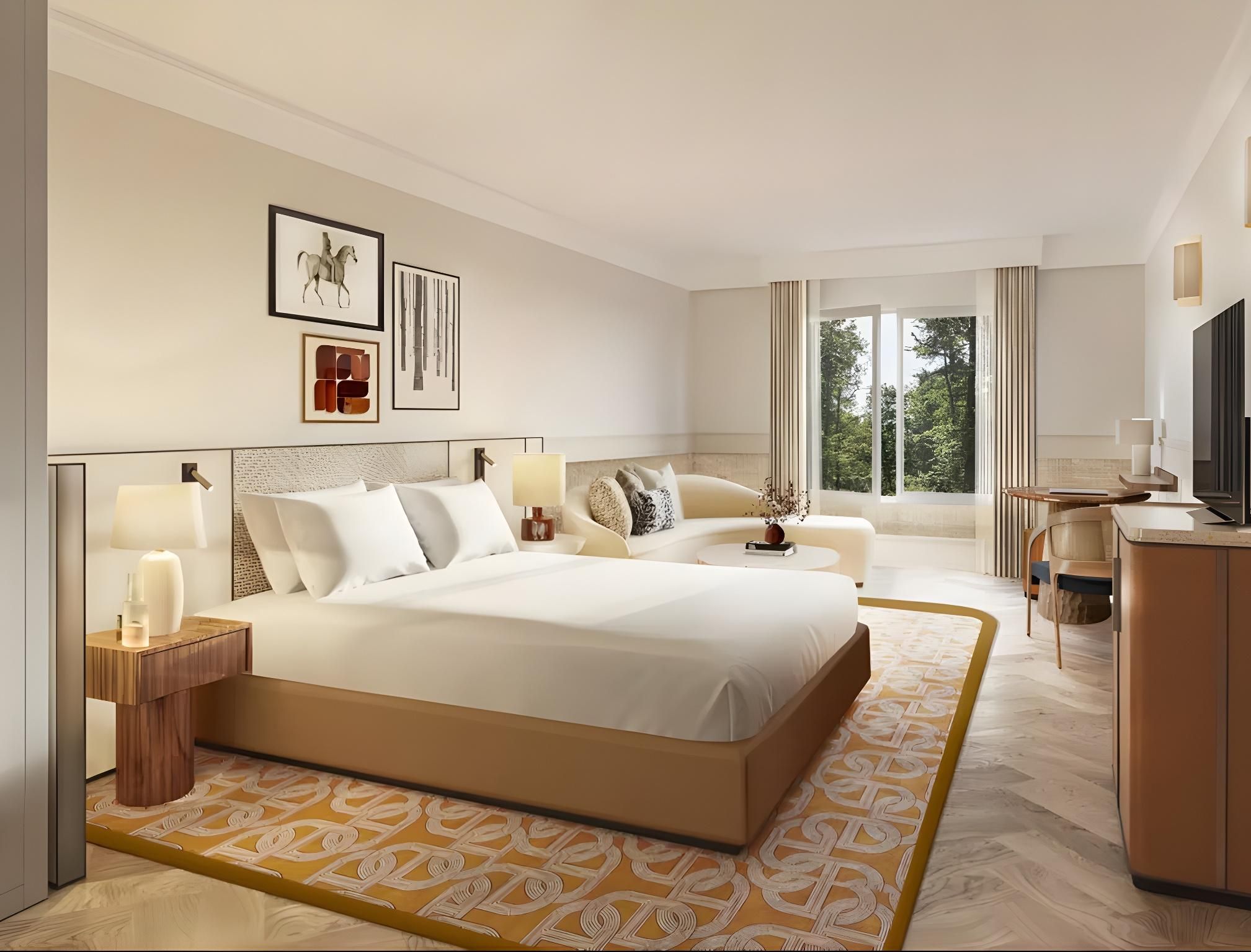 1 Queen Premium Furnished Balcony Extra Person