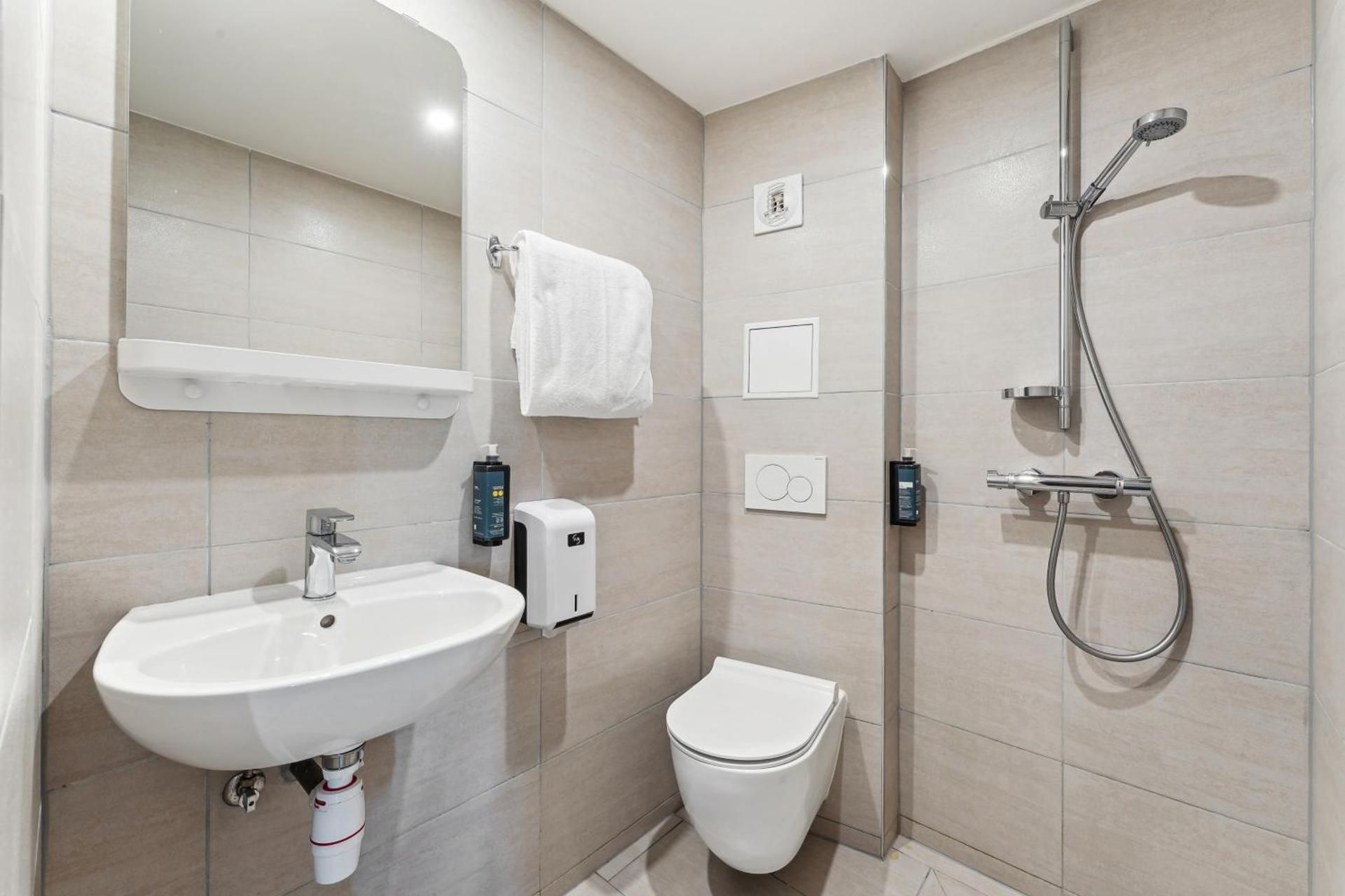 Family Room with Shower