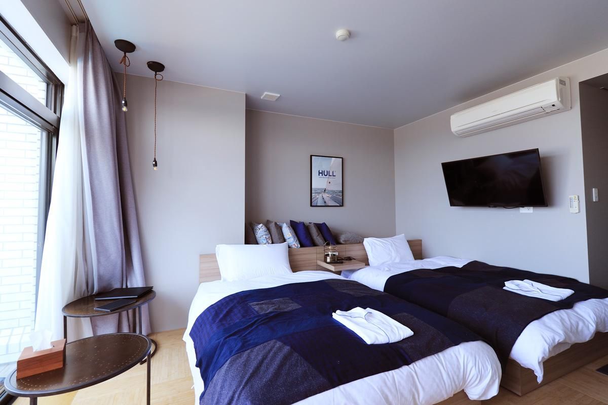 Ocean View Twin Room with Extra Bed