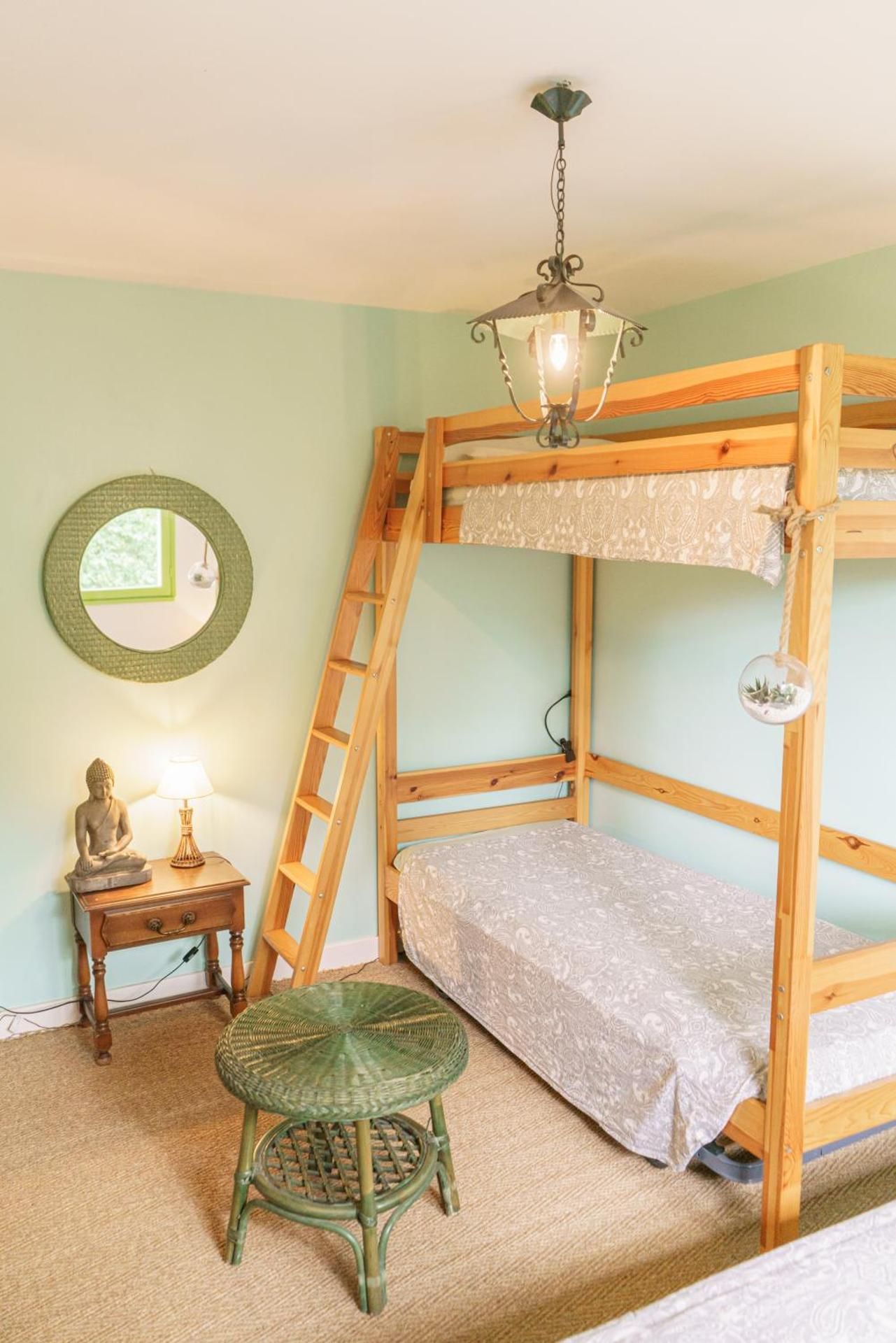 Single Bed in Dormitory Room