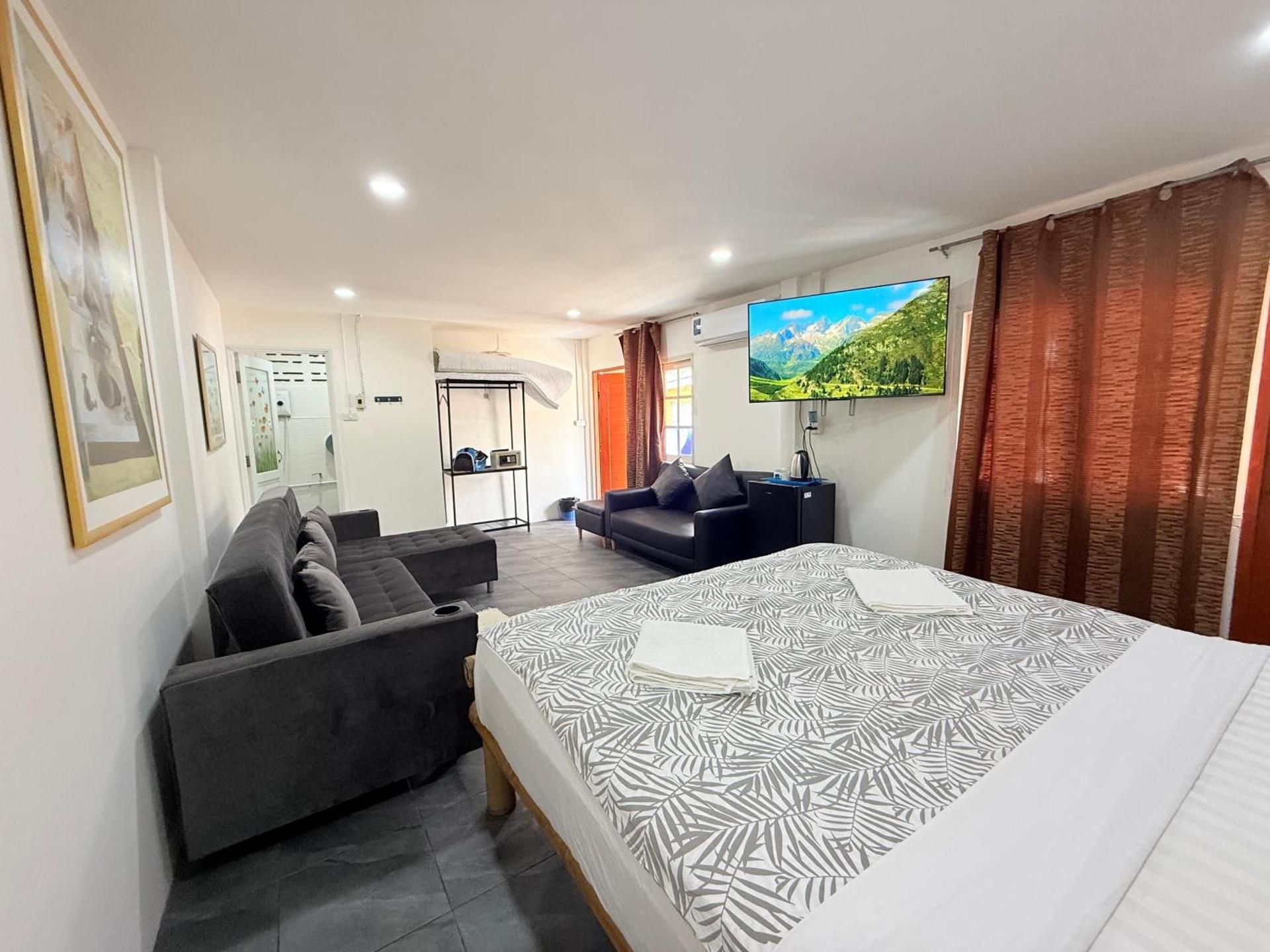 Family Room with Bathroom