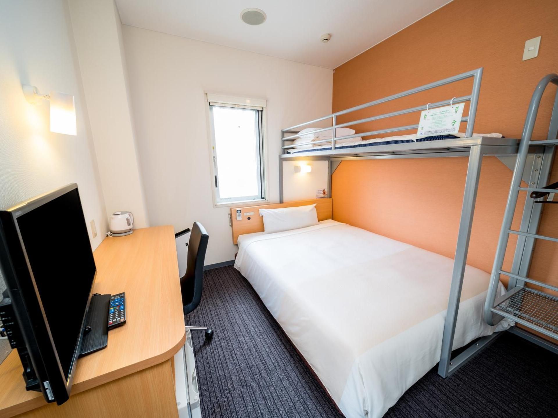 Room with Double Bed and Bunk Bed - Non-Smoking