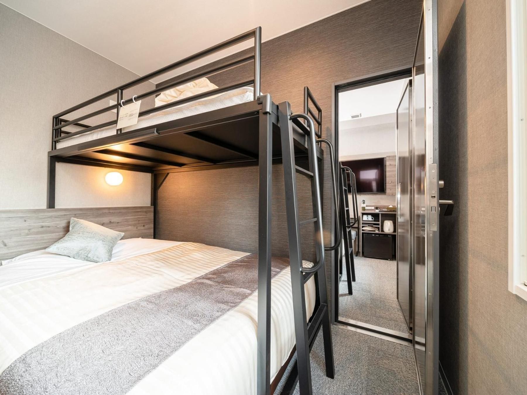 Connecting Room with Double Bed and Bunk Bed - Non-Smoking