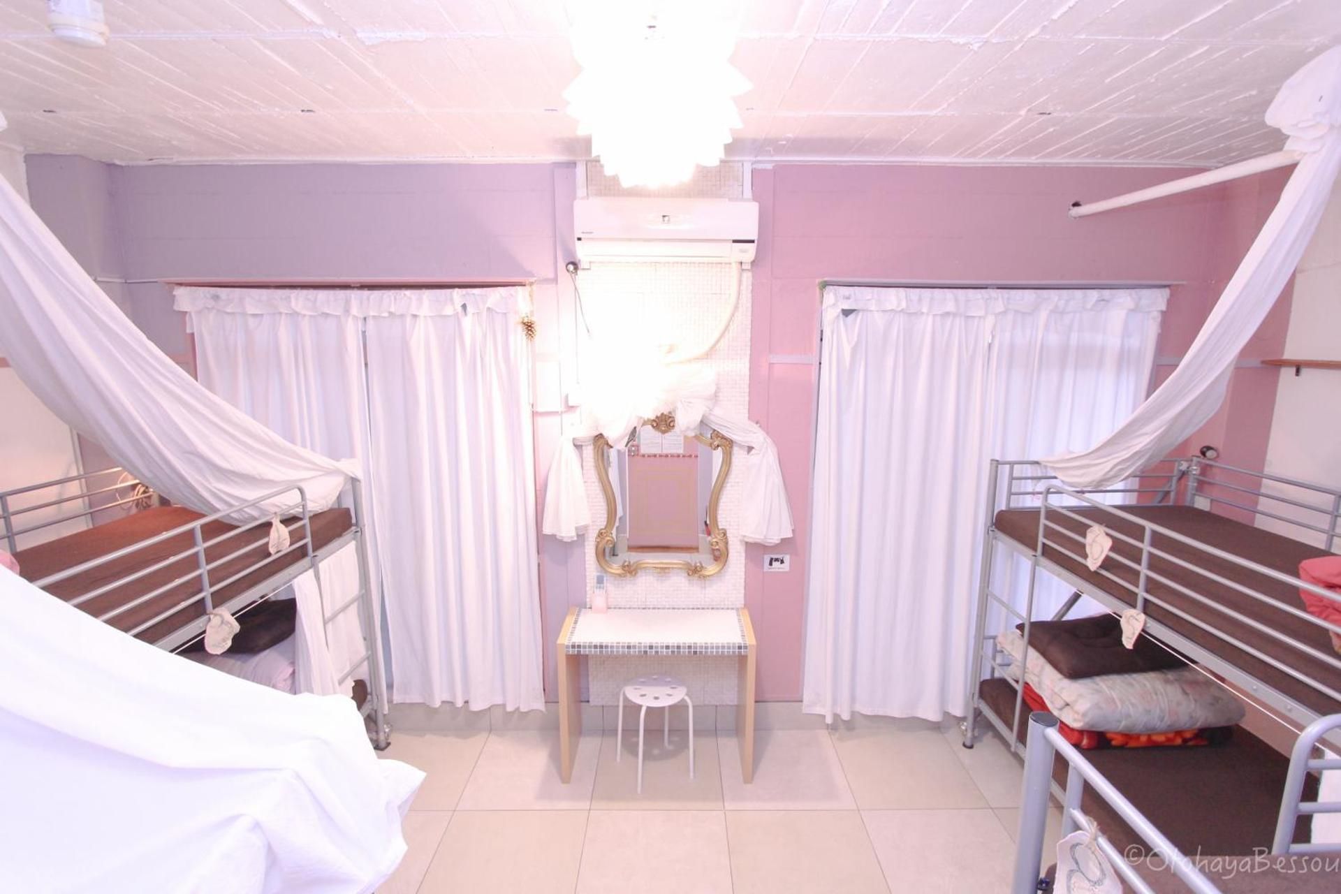 Bunk Bed in Female Dormitory Room  