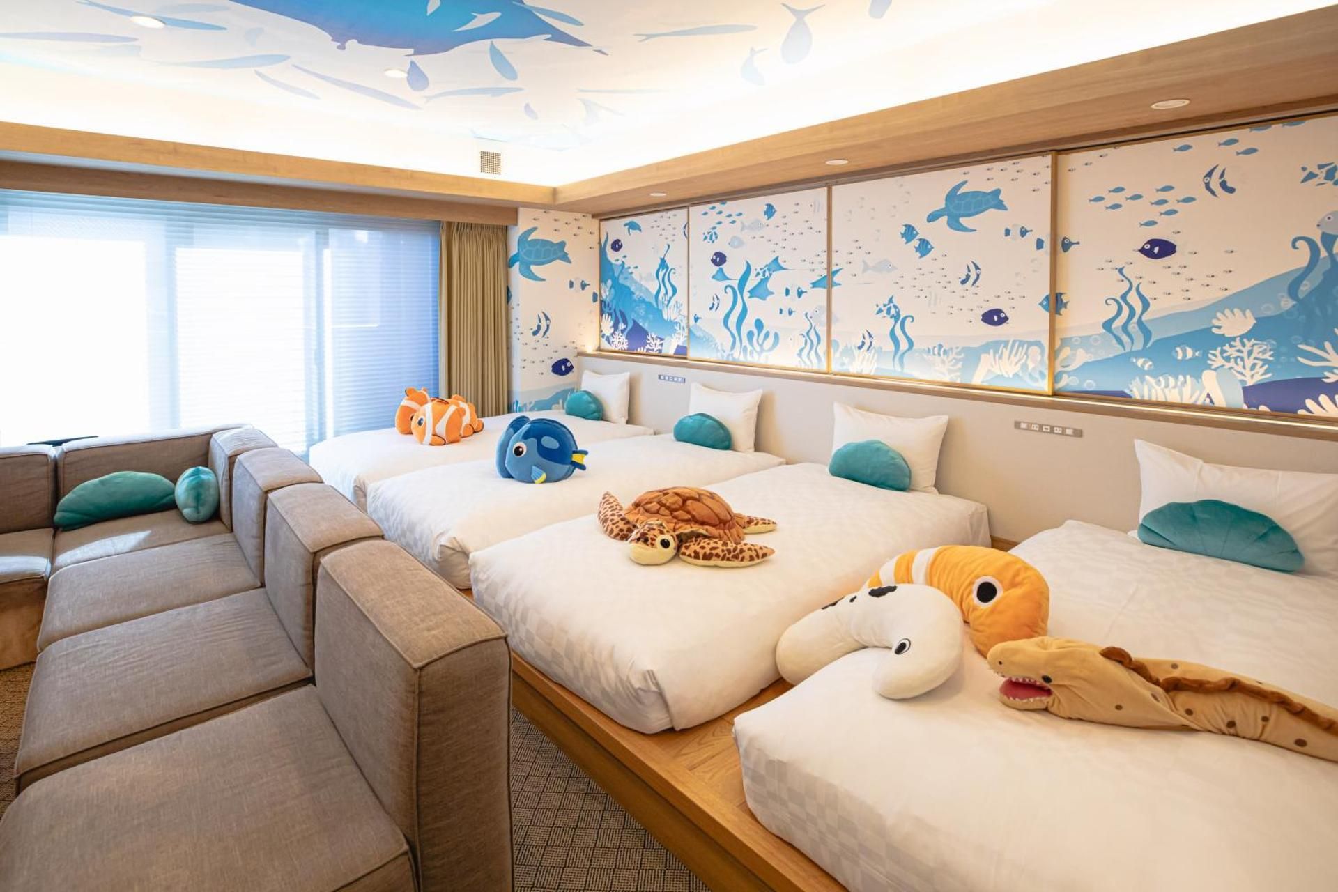 Superior Room (4adults) - Aquarium theme