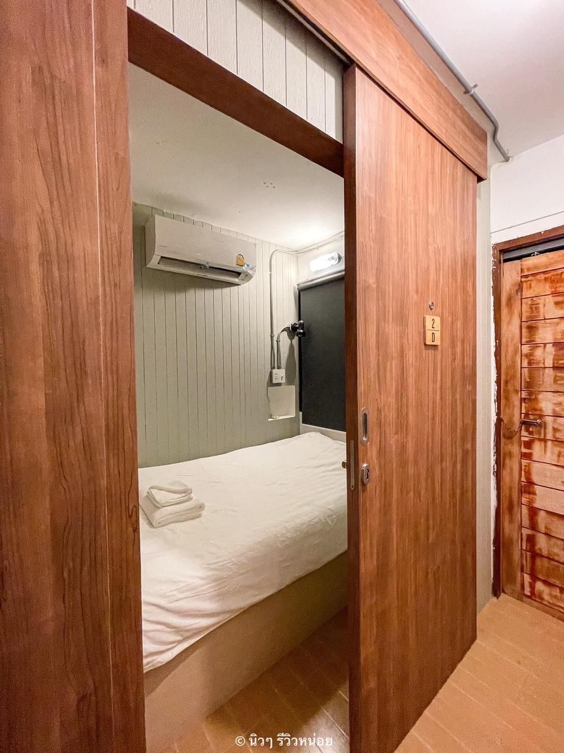 Capsule with Shared Bathroom