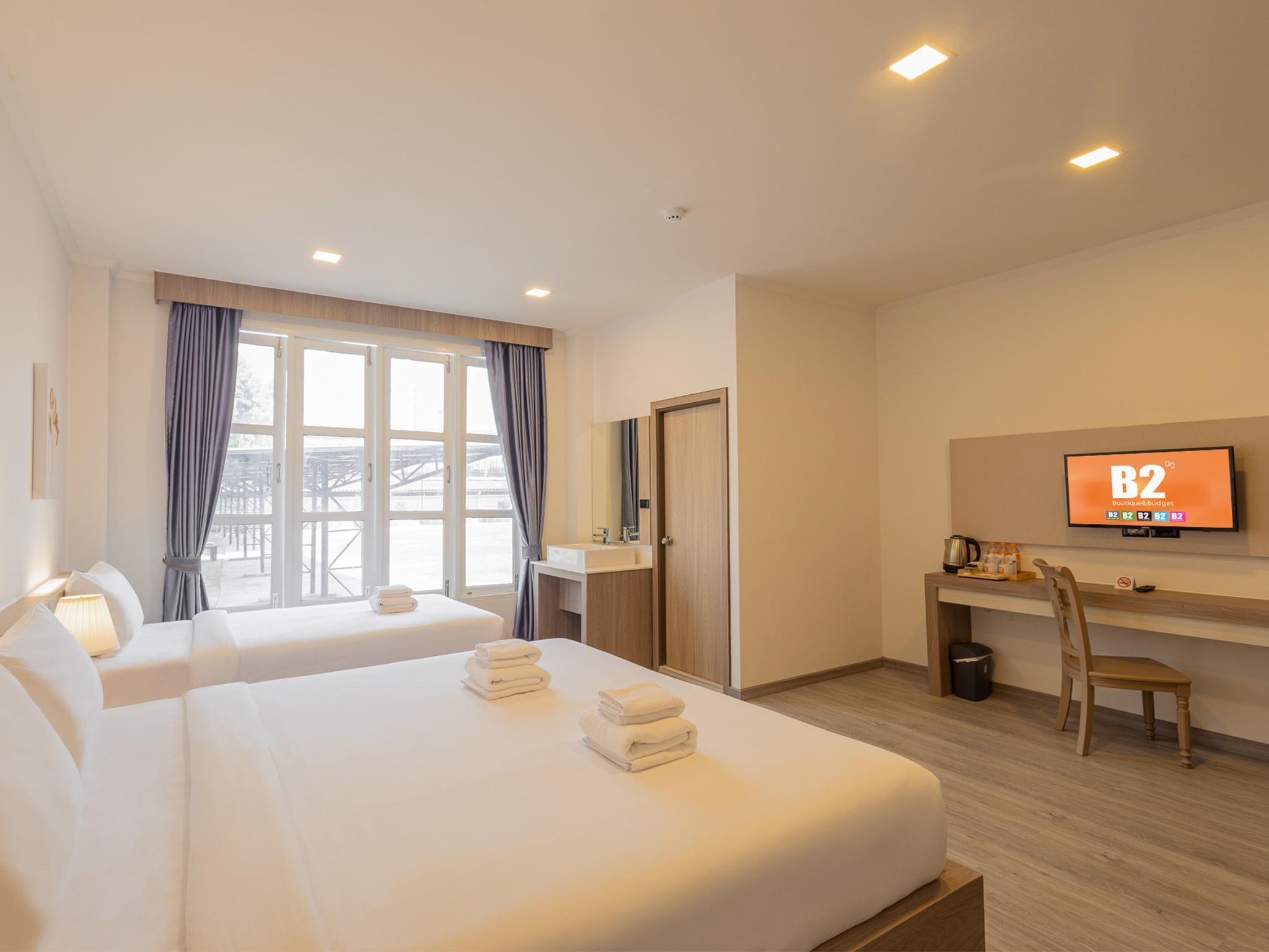 B2 Ubon Boutique & Budget Hotel  Deluxe Triple Room 2