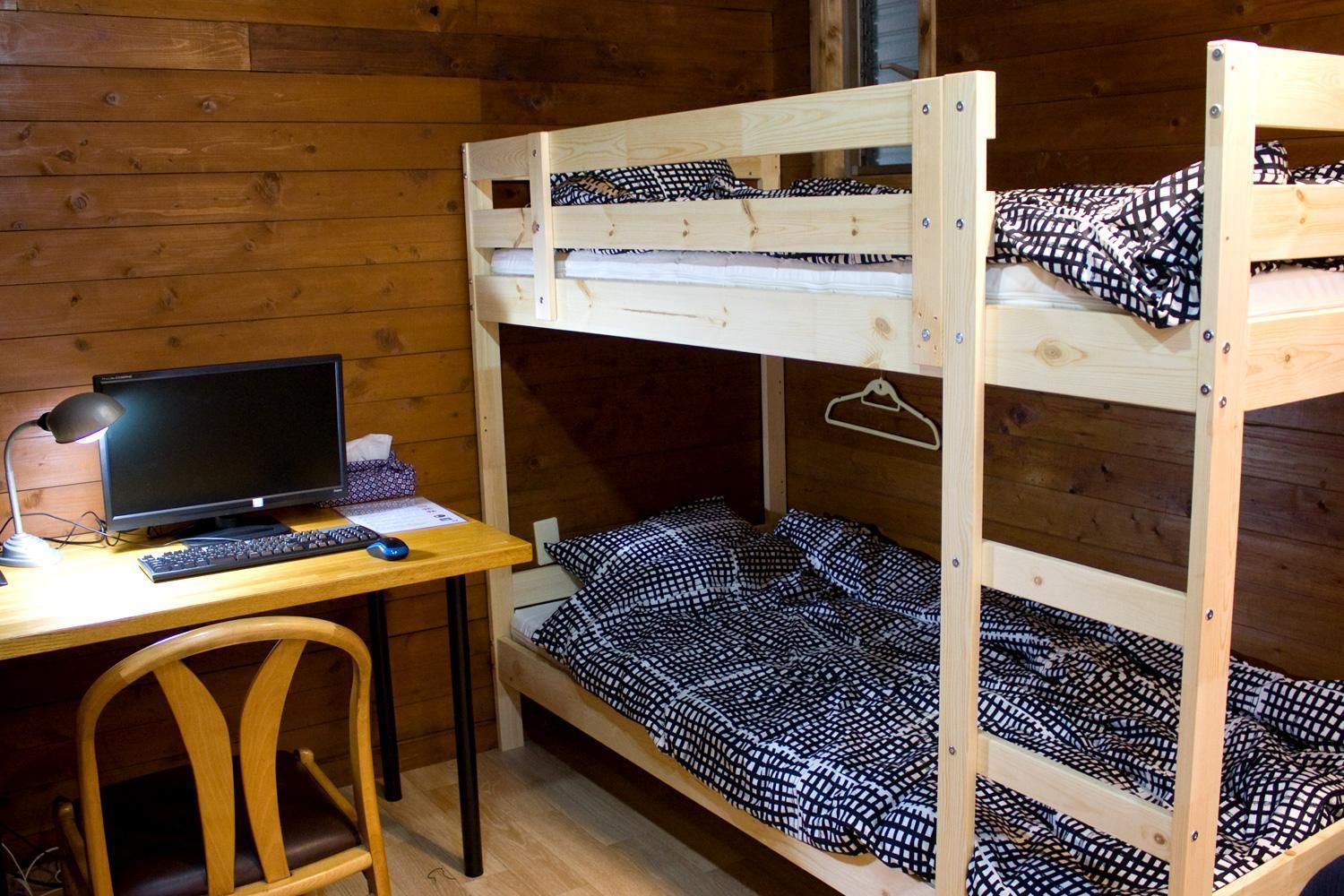 Quadruple Room with Bunk Beds and Shared Bathroom