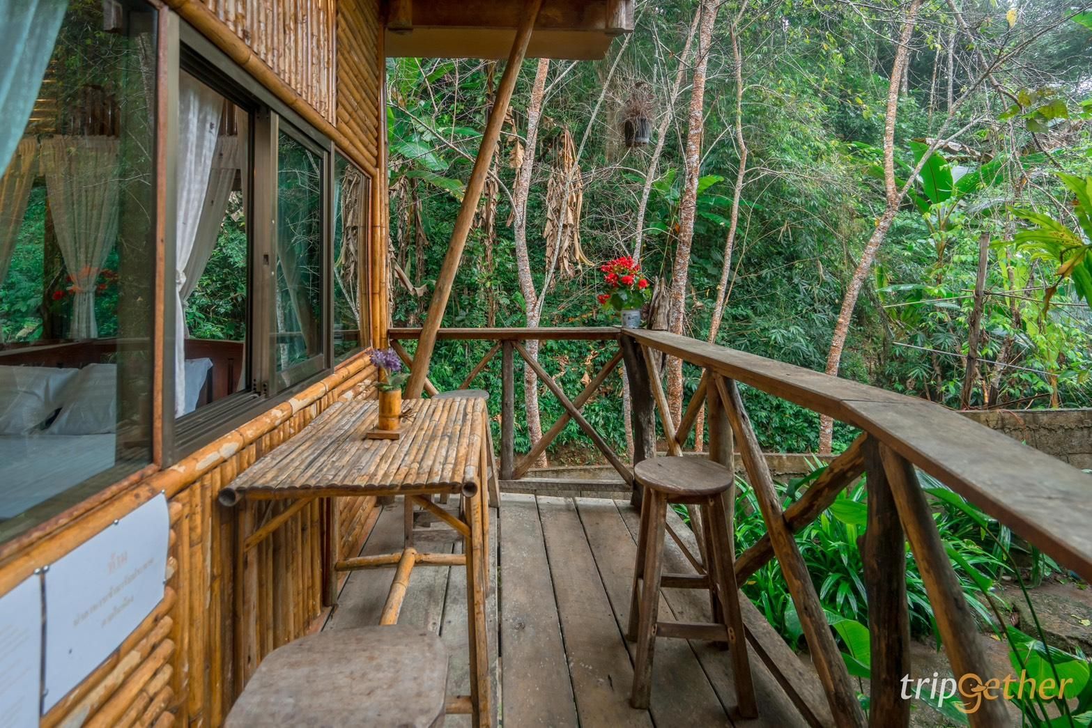 บ้านไม้ไผ่เทียมตาแม่กำปอง BanmaipaiTimtaMaekampong Standard - 1 Double Bed with Balcony 2