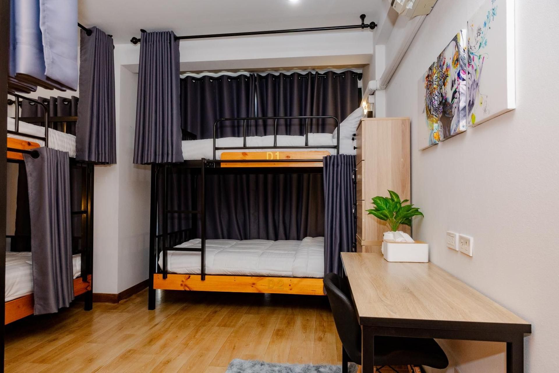 Bunk Bed in Mixed Dormitory Room