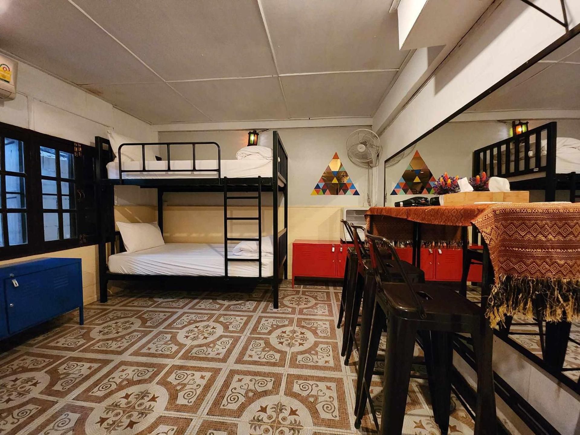 Bunk Bed in Male Dormitory Room 