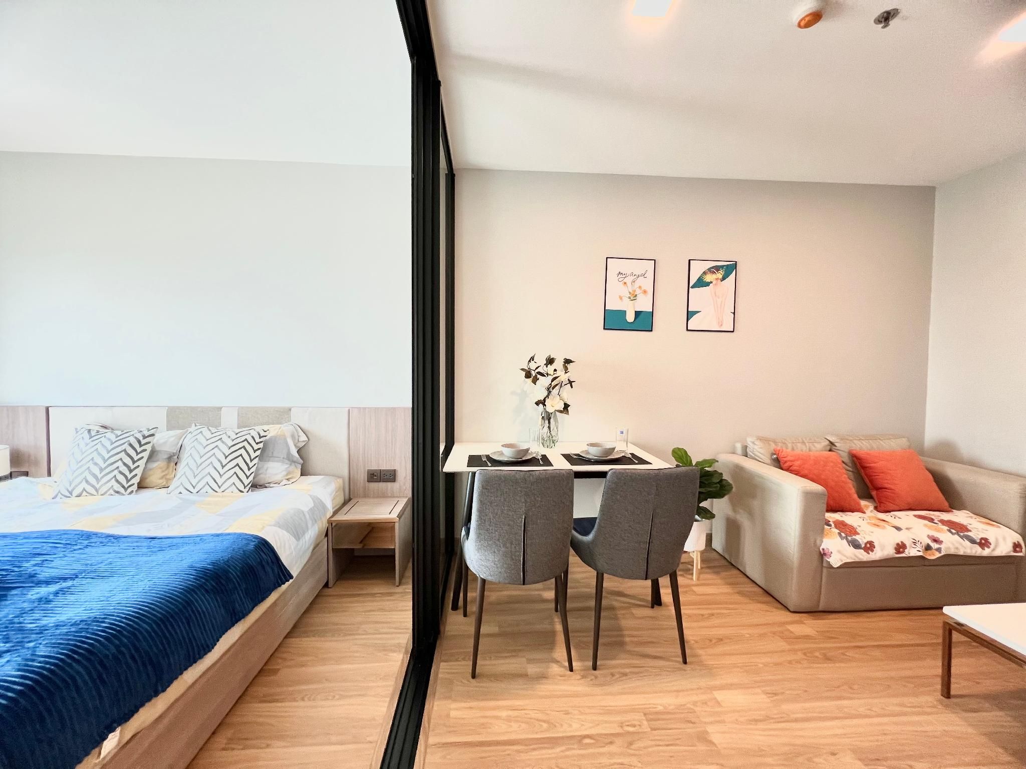 Studio with Living Area