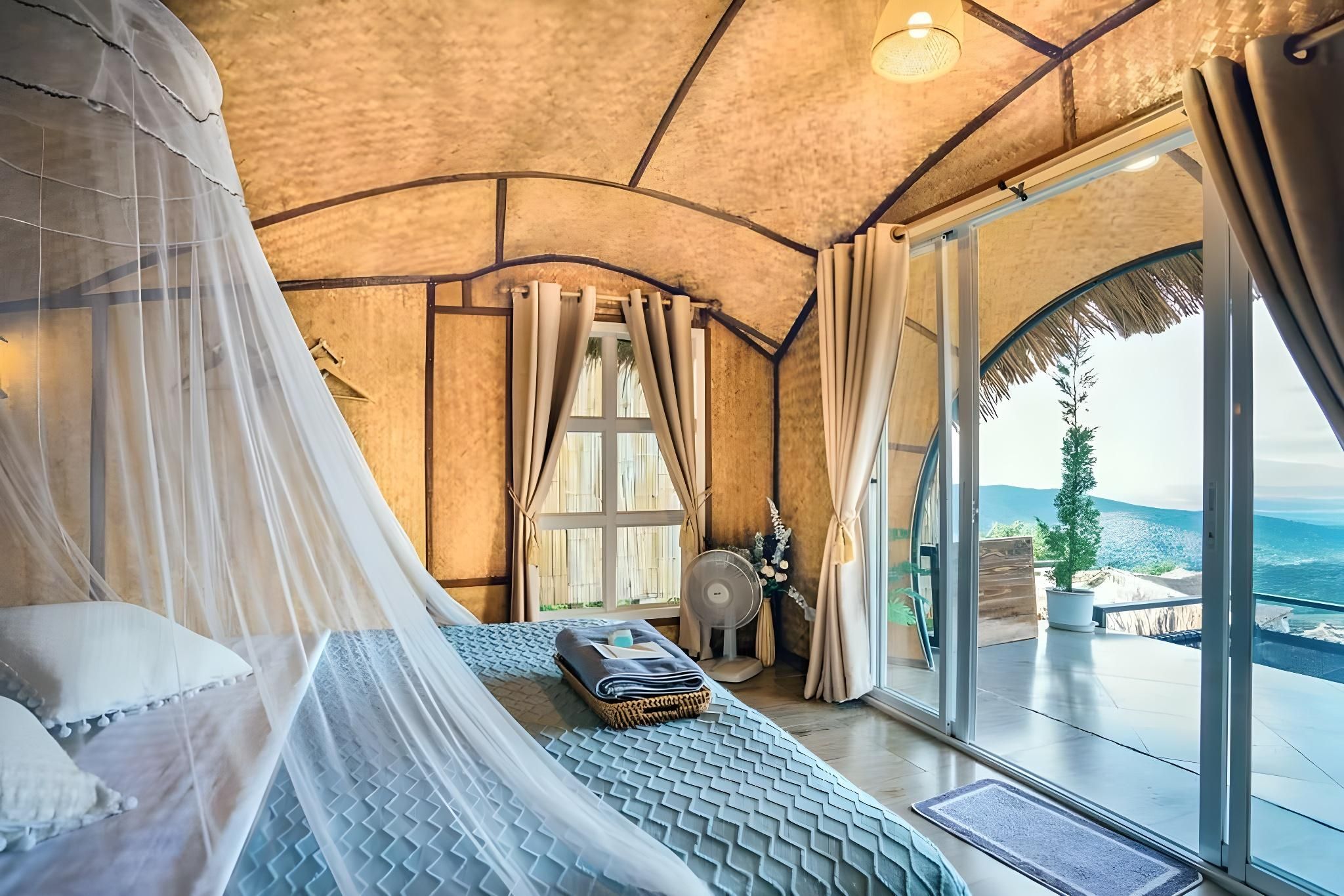Mountain View Double Room with Balcony
