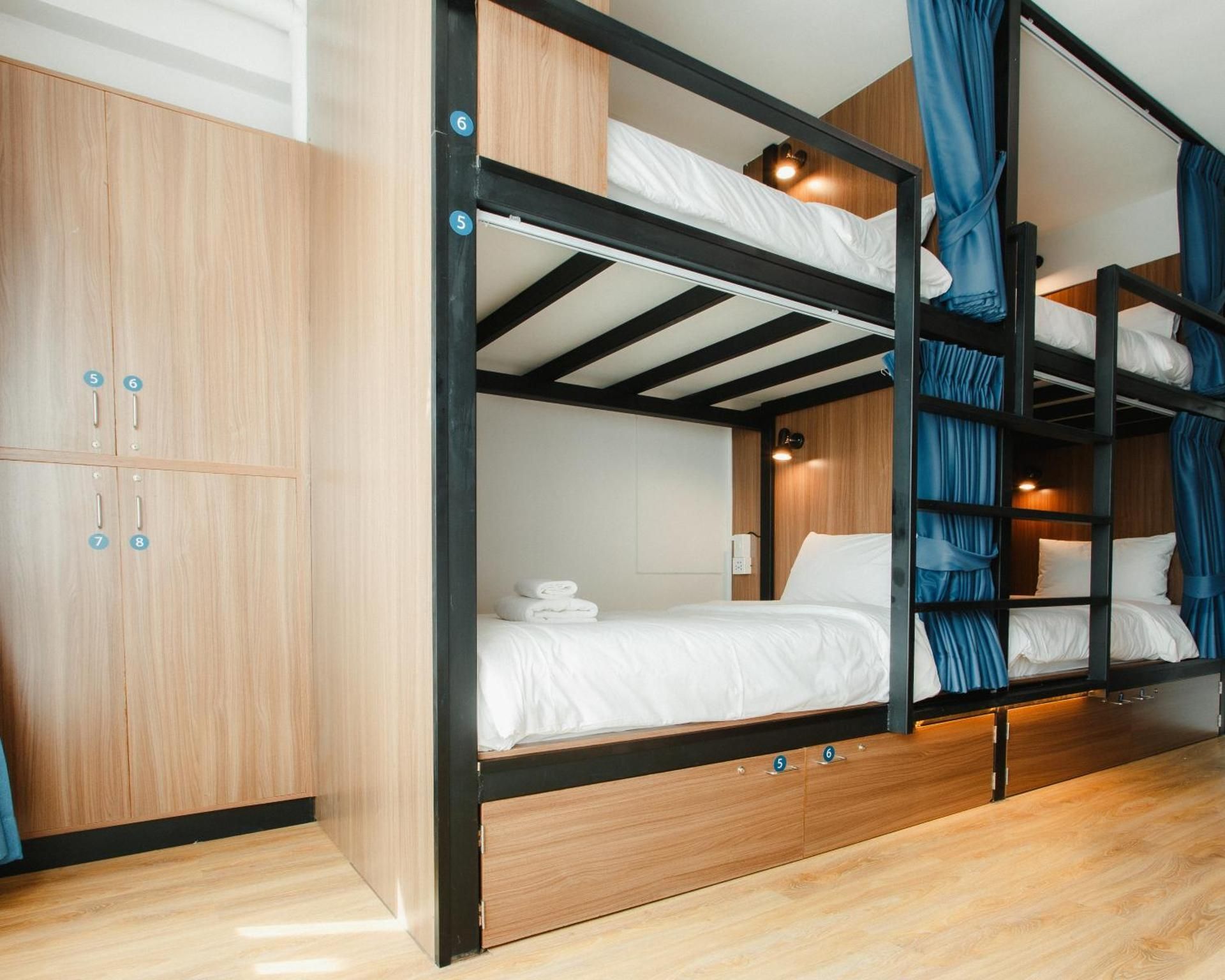 Bed in 8-Bed Dormitory Room