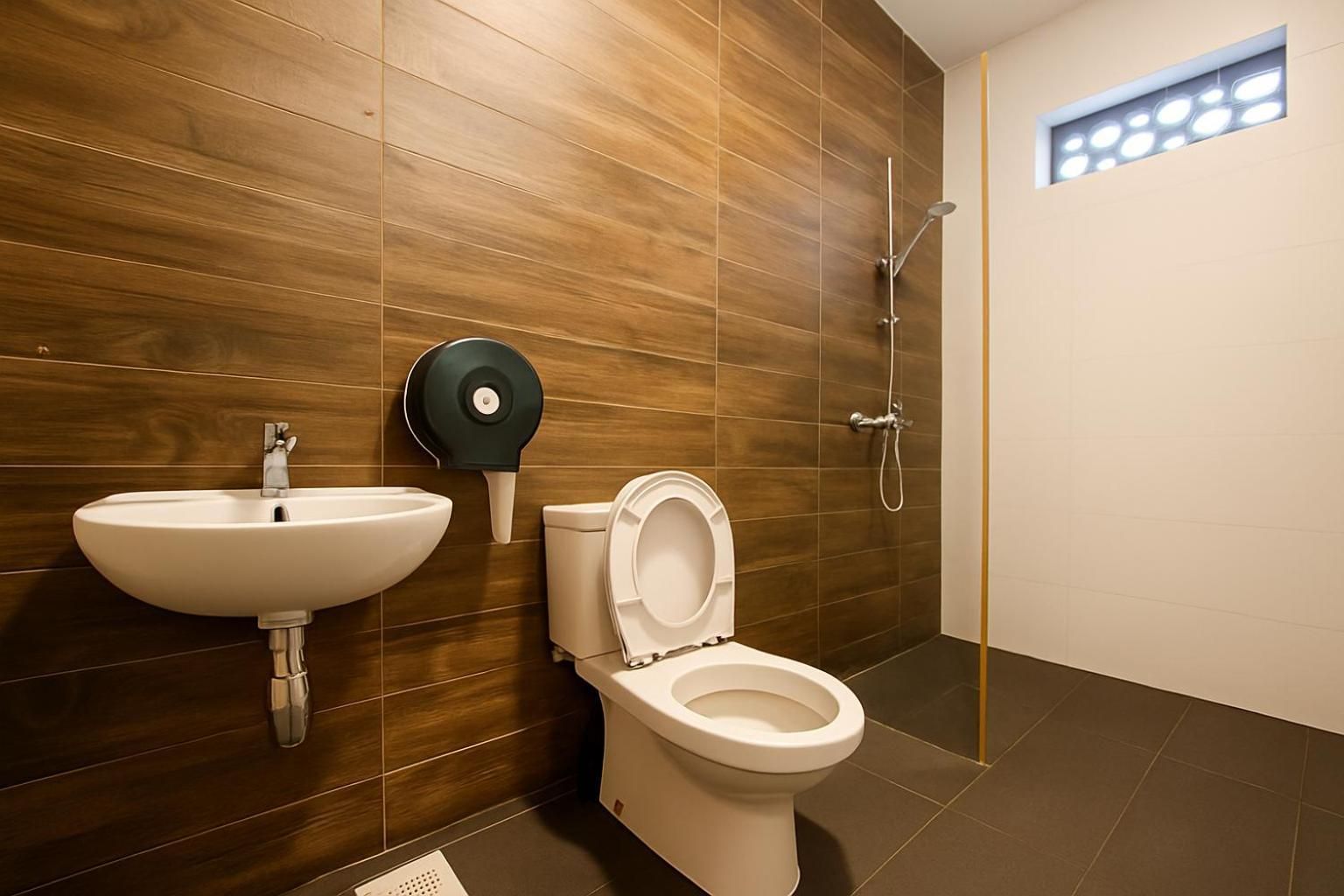 Family Room with Bathroom