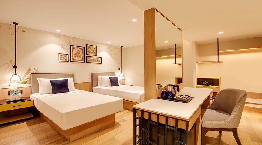 Keys Lite by Lemon Tree Hotels, Jaipur Standard Twin Room