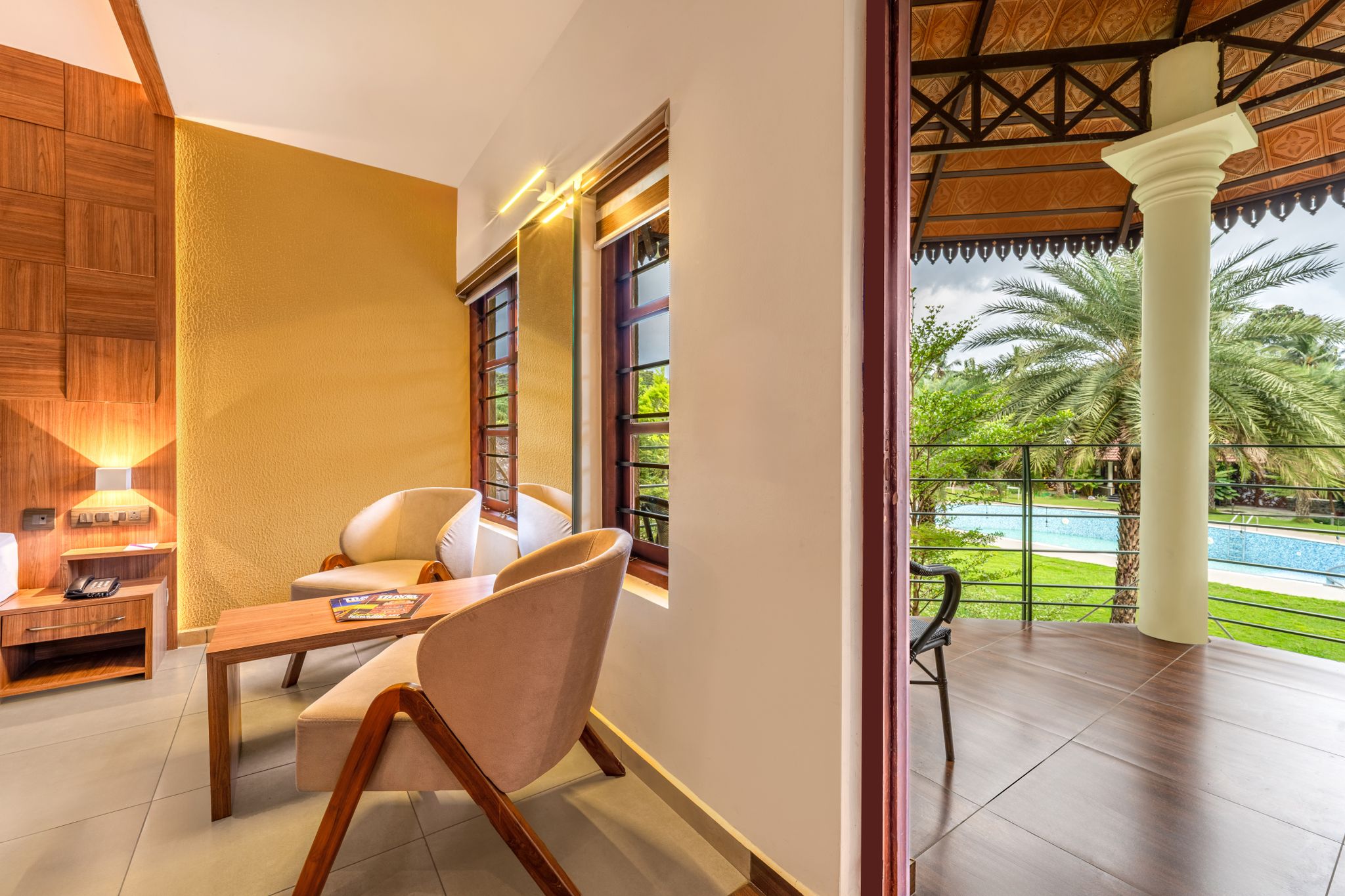 Sterling Govardhana Malampuzha Pool View Cottage Room with Sit-out 5