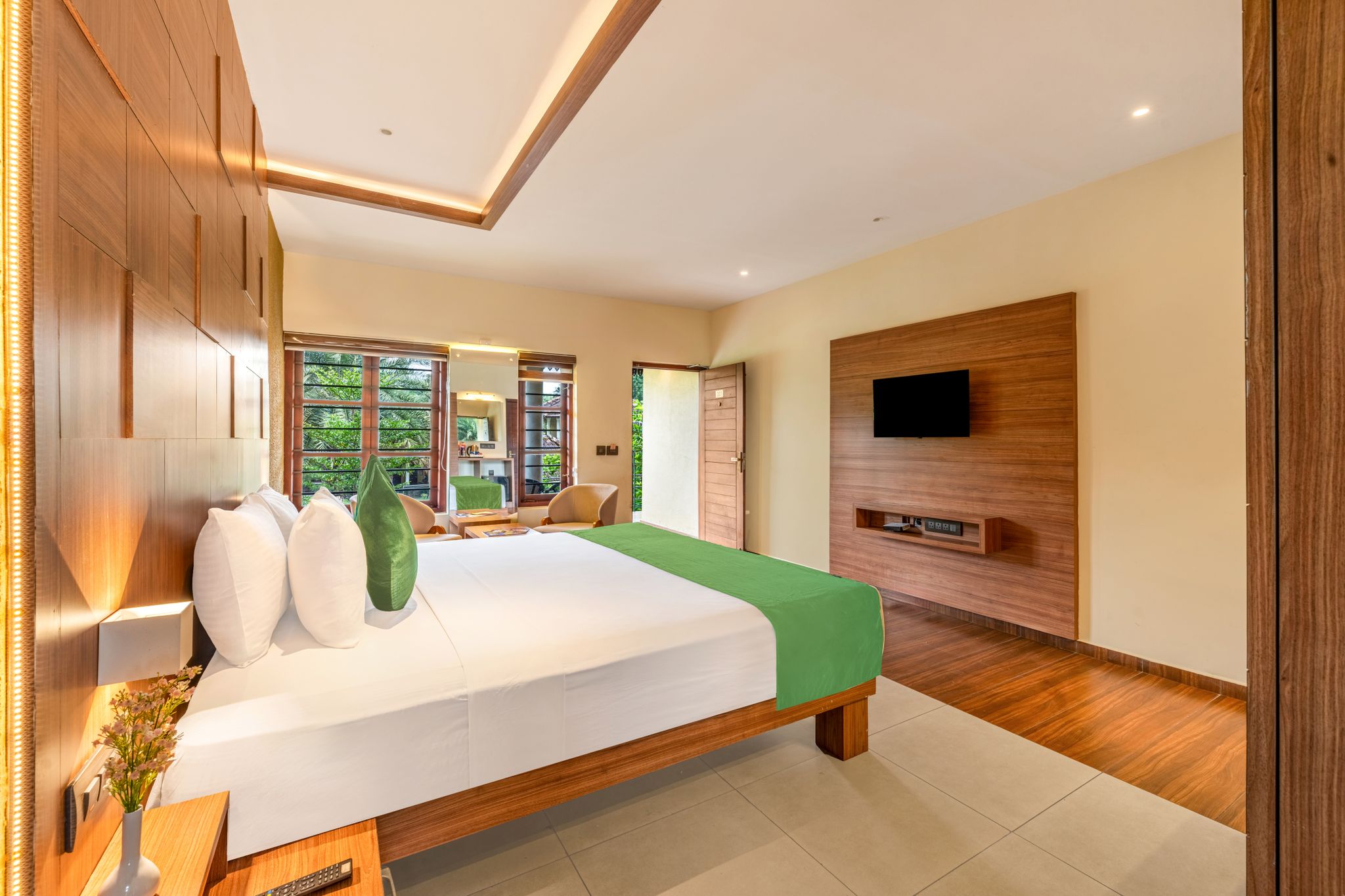 Sterling Govardhana Malampuzha Pool View Cottage Room with Sit-out 2