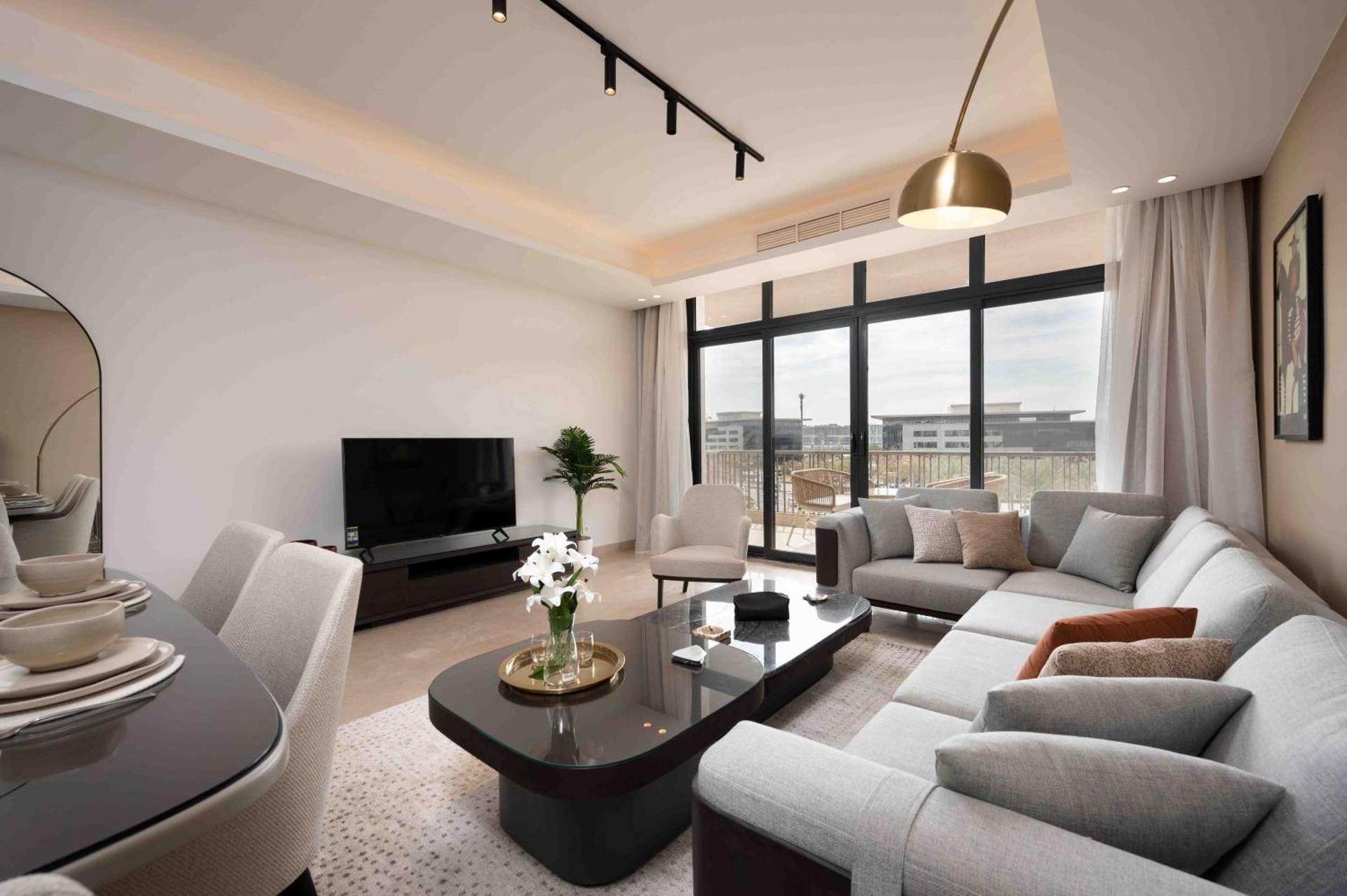 Two-Bedroom Apartment with City View