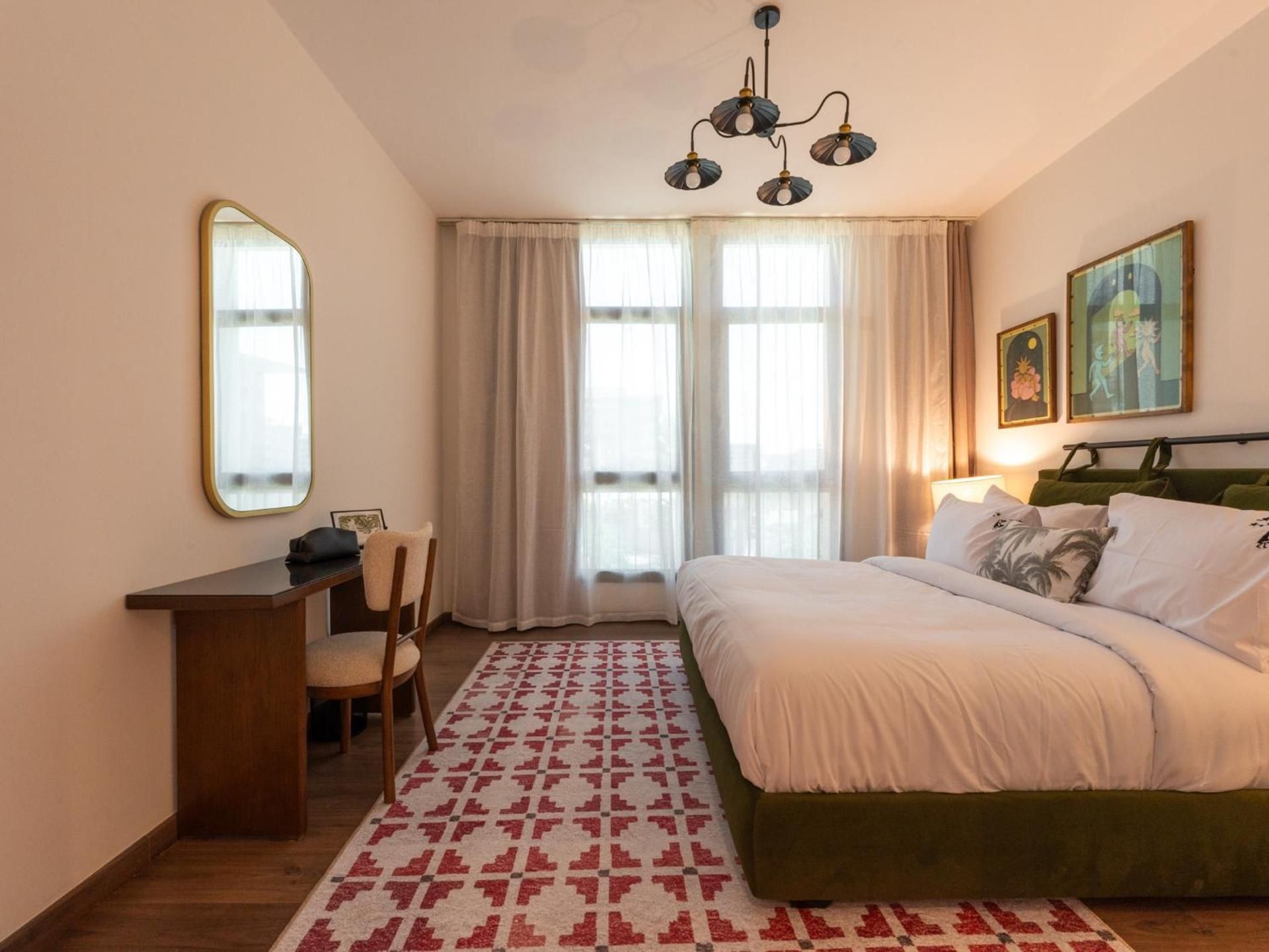 Three-Bedroom Apartment with View