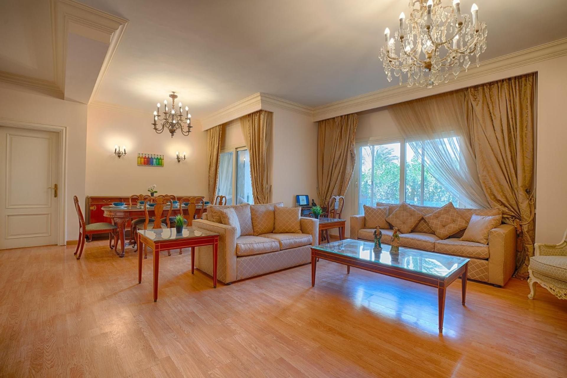 Two-Bedroom Apartment with Garden View