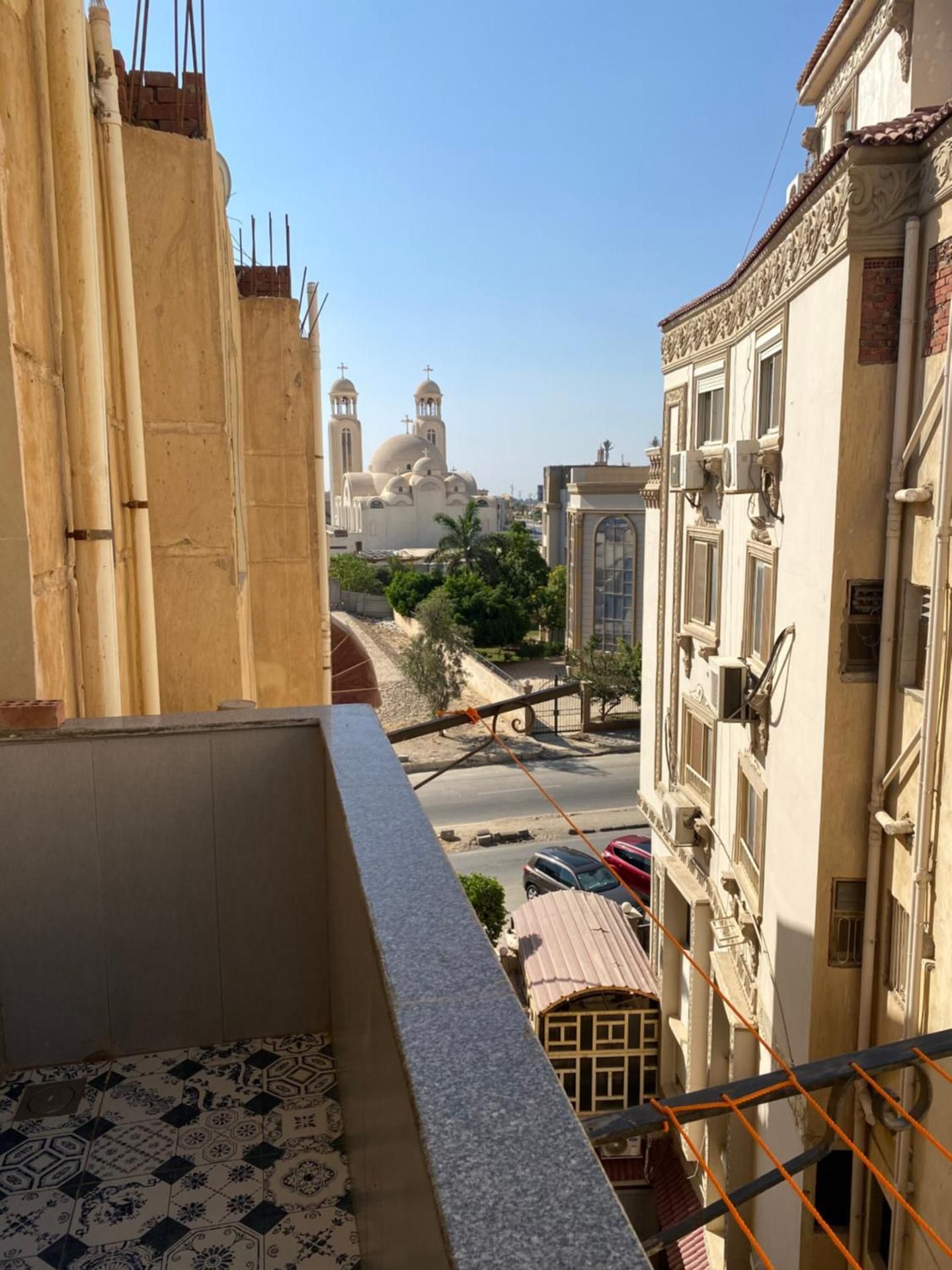 Sunny airport studio New Cairo Two-Bedroom Apartment