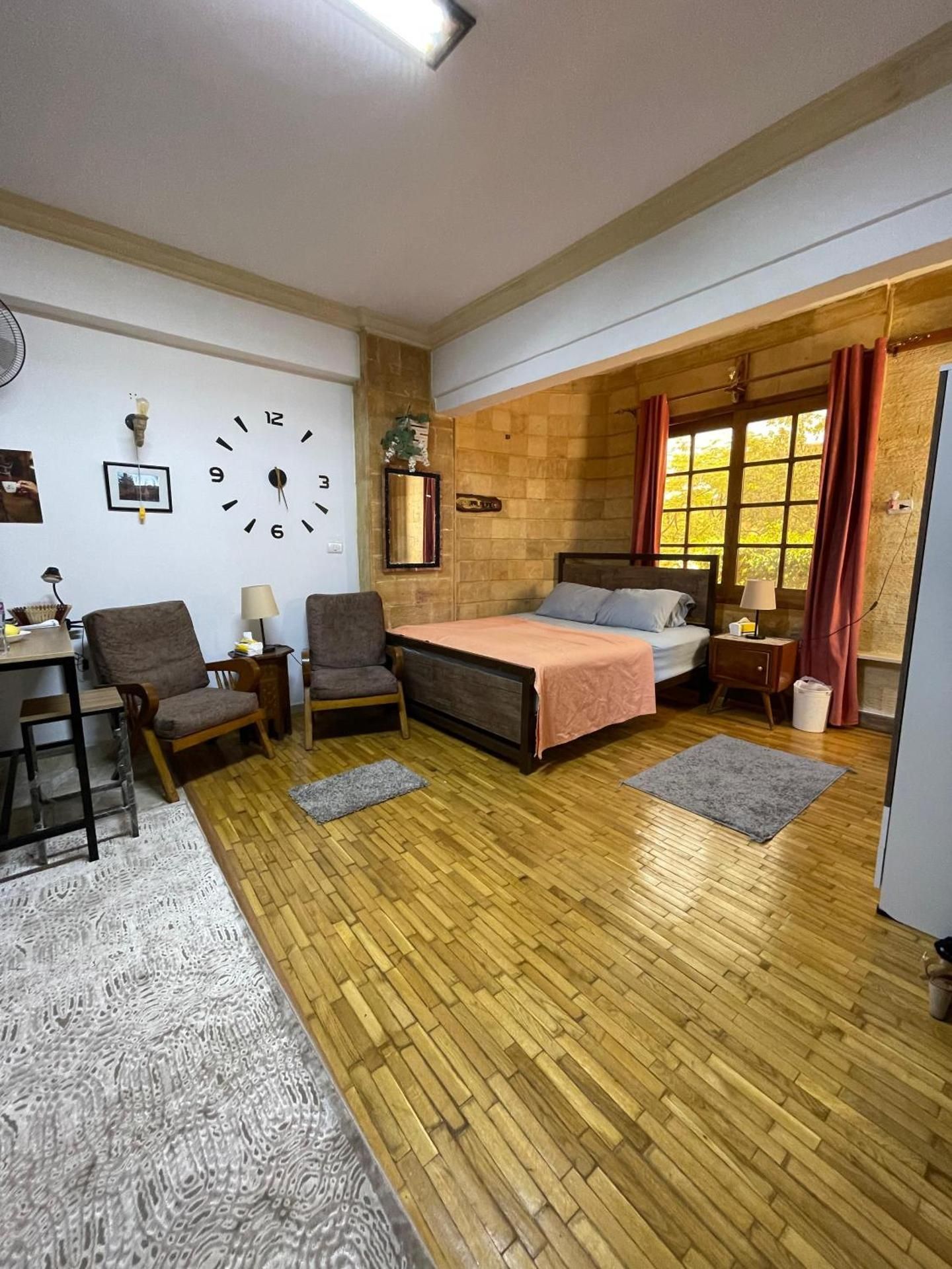 Sunny airport studio New Cairo Studio with Garden View 2